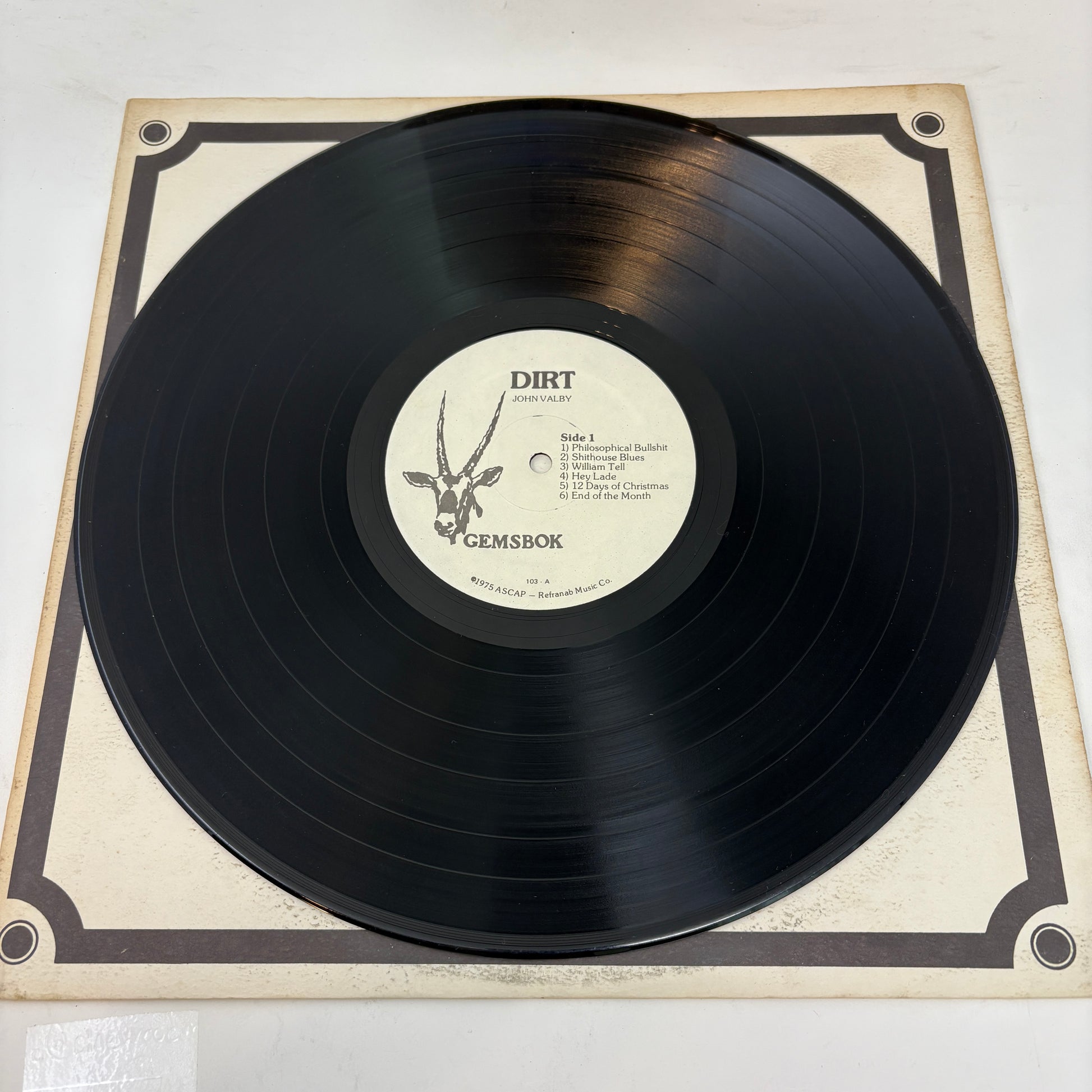 John Valby : Dirt (LP,Album)