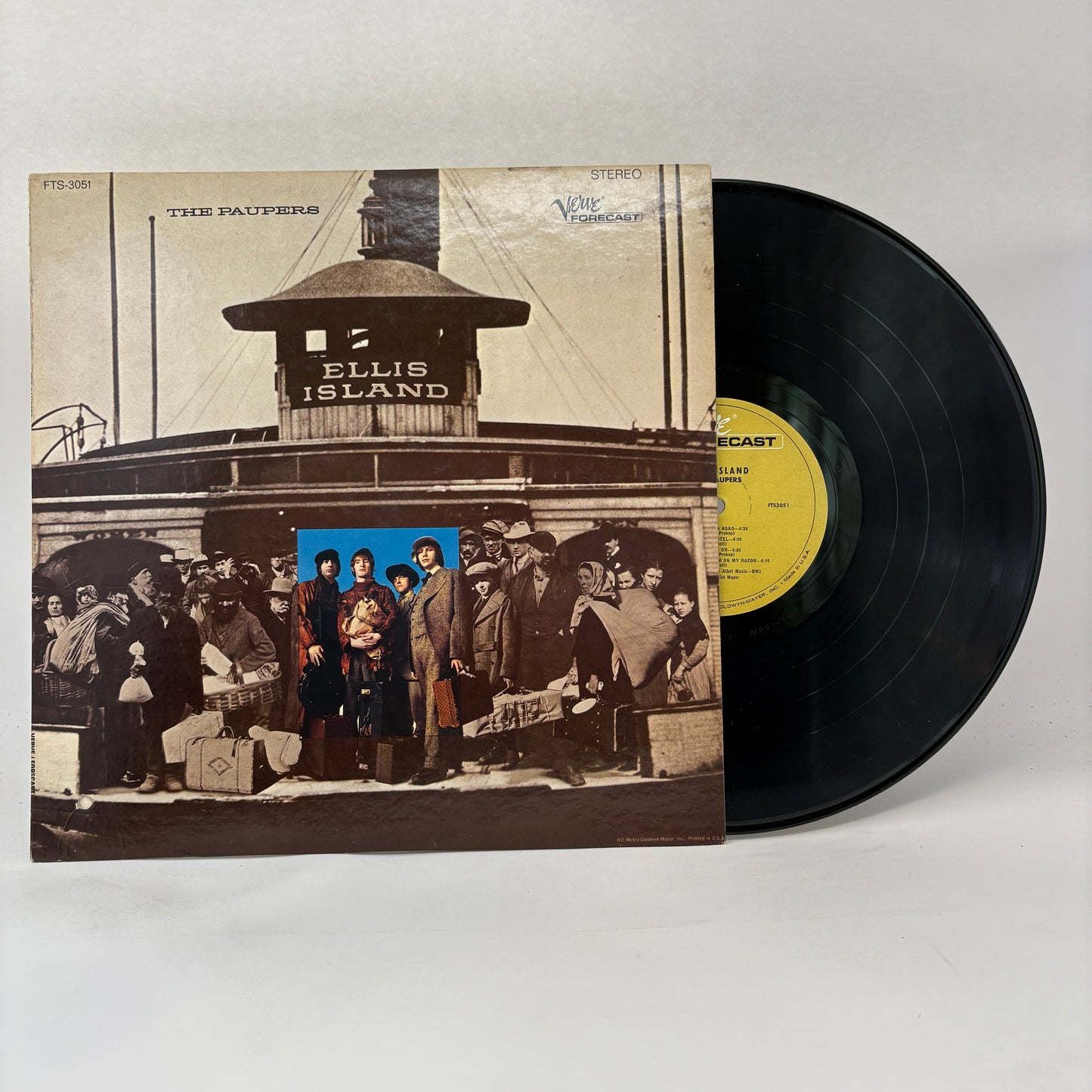 The Paupers : Ellis Island (LP,Album,Stereo)