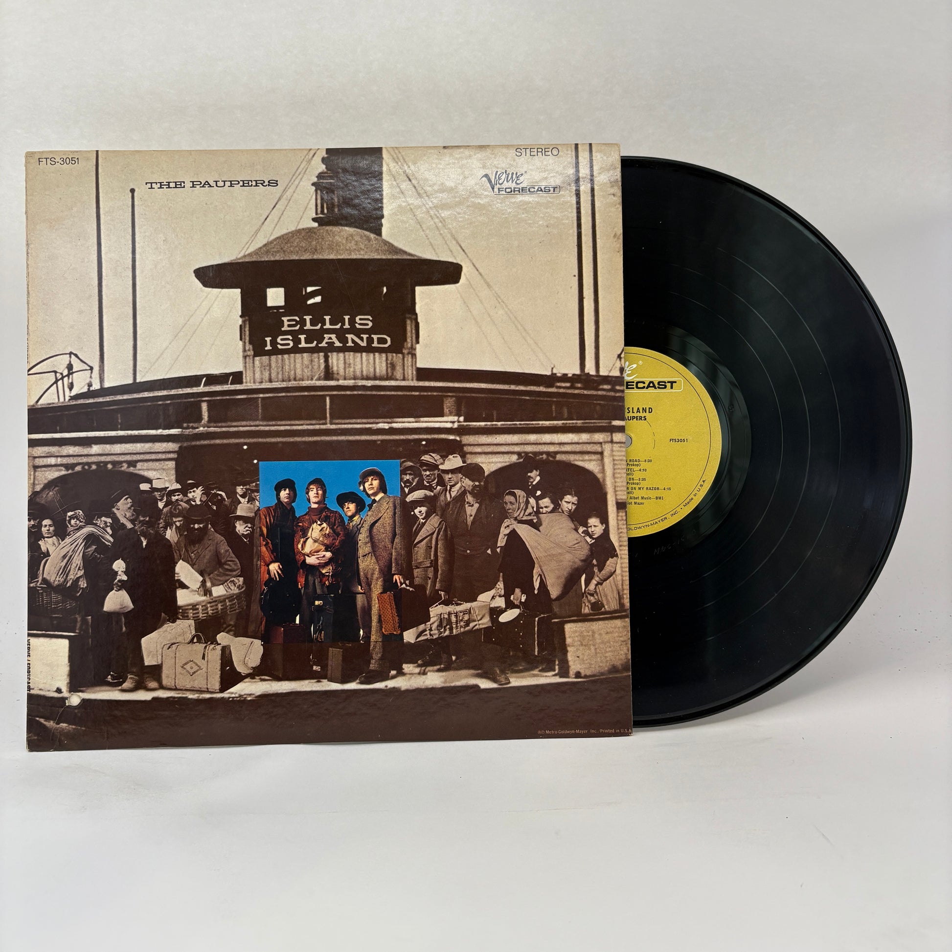 The Paupers : Ellis Island (LP,Album,Stereo)