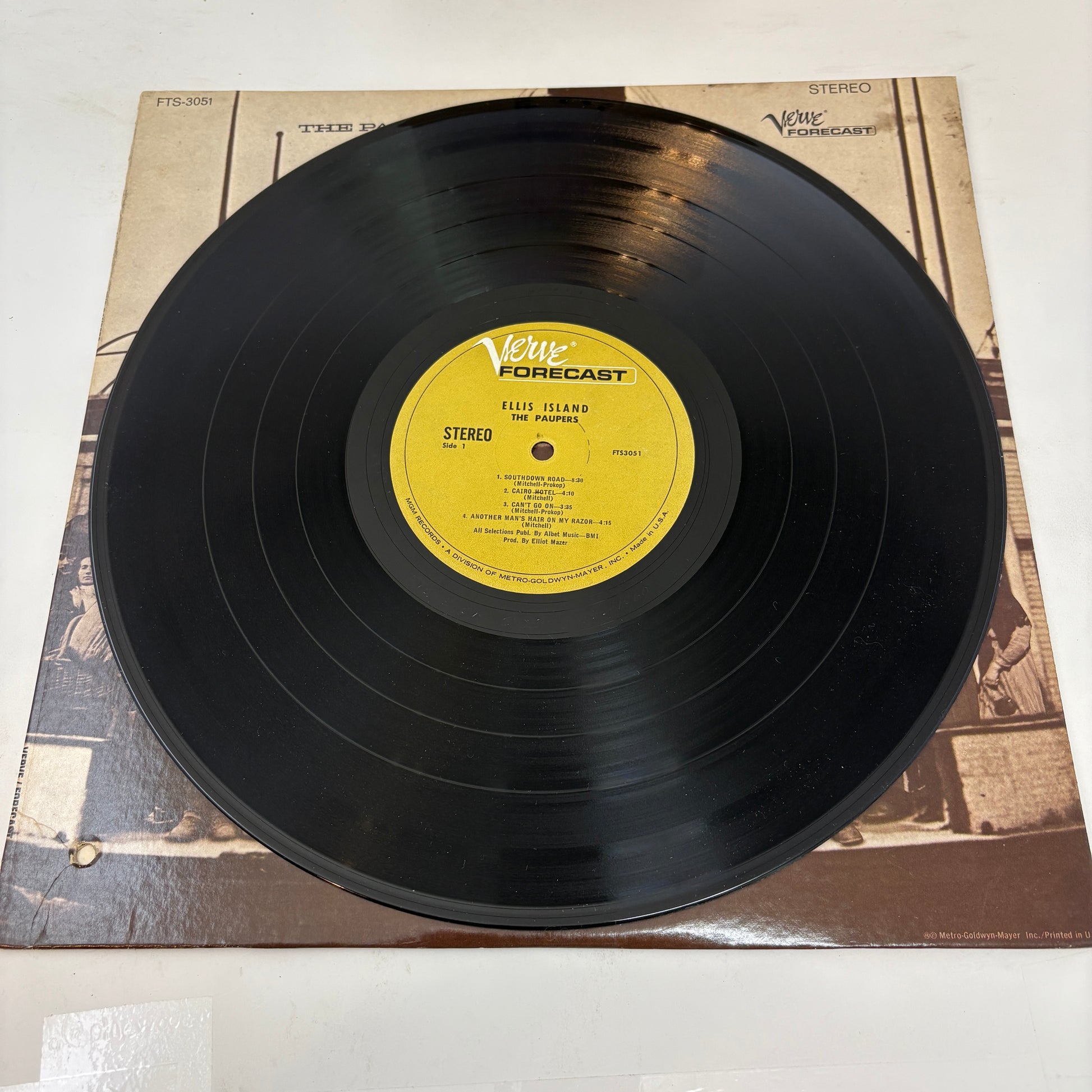 The Paupers : Ellis Island (LP,Album,Stereo)