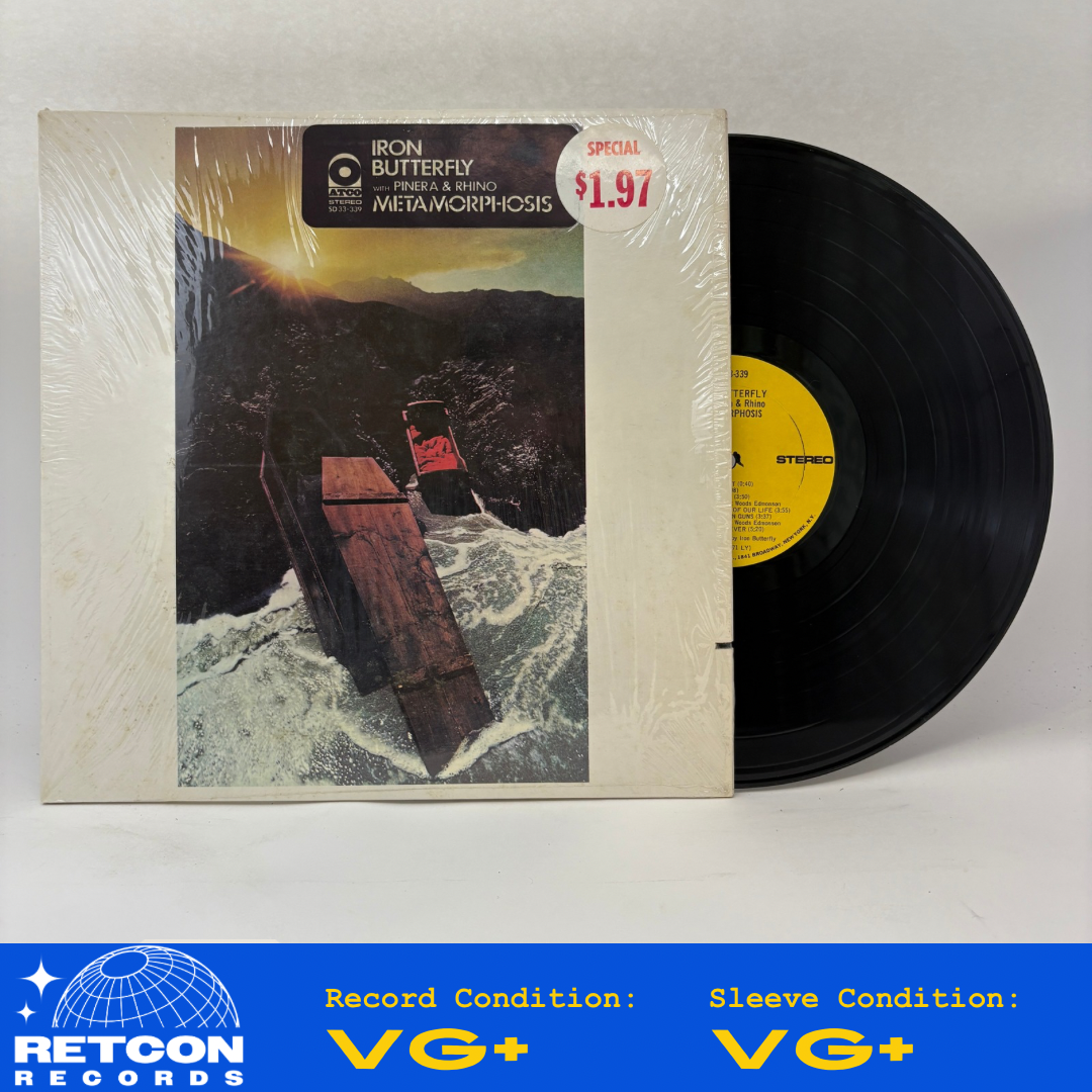 Iron Butterfly With Mike Pinera & El Rhino : Metamorphosis (LP,Album)