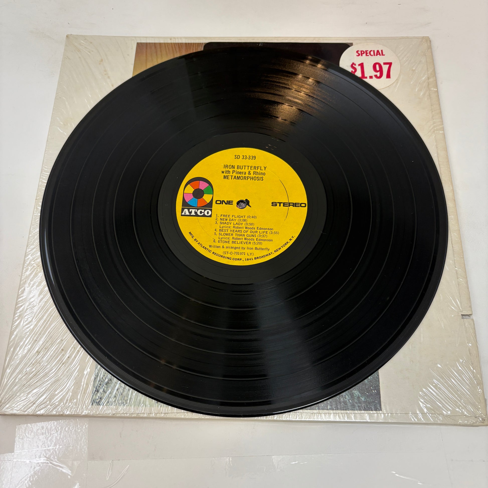 Iron Butterfly With Mike Pinera & El Rhino : Metamorphosis (LP,Album)