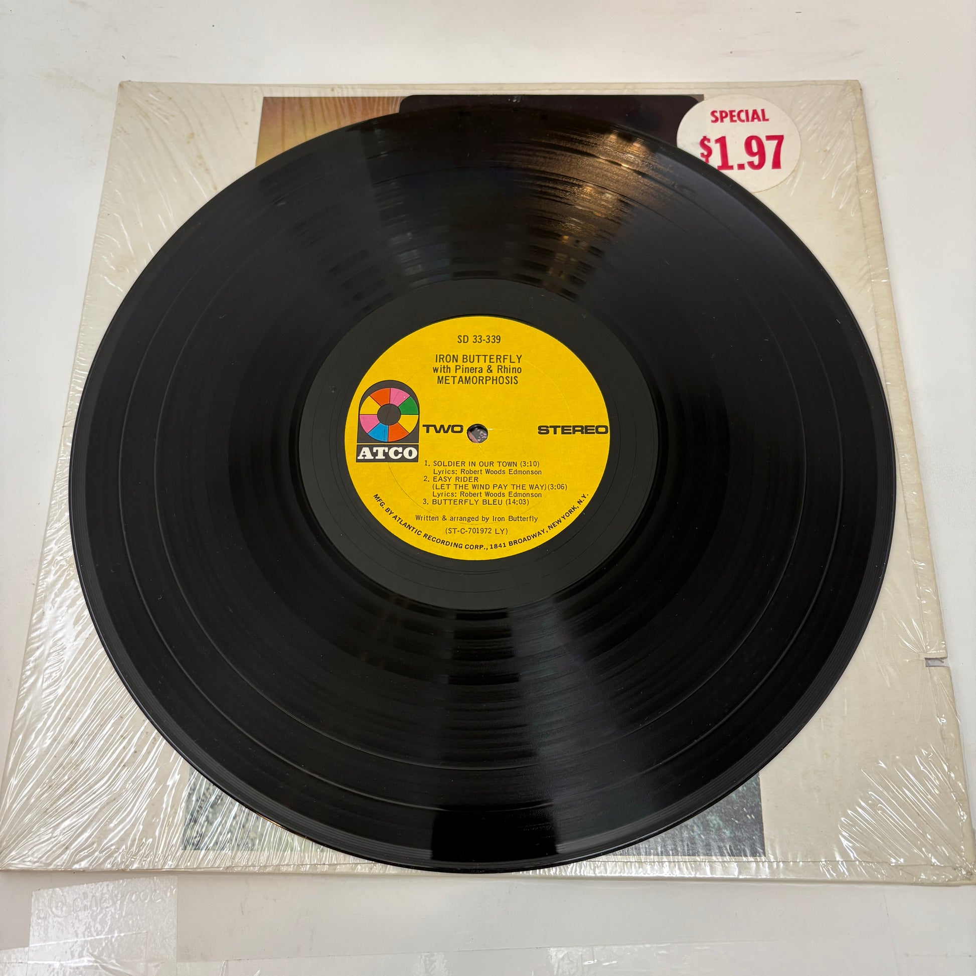 Iron Butterfly With Mike Pinera & El Rhino : Metamorphosis (LP,Album)