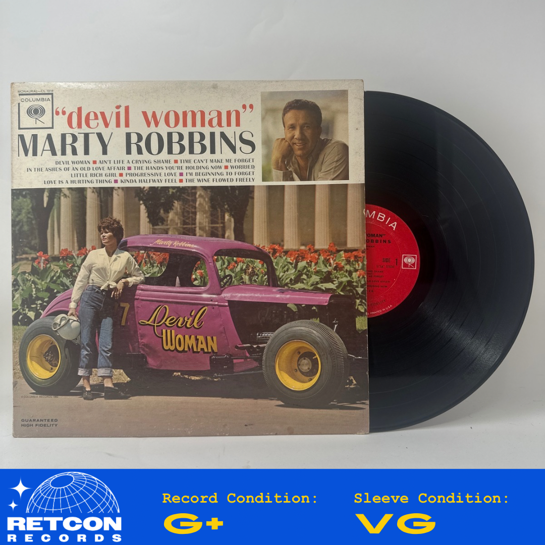 Marty Robbins : Devil Woman (LP,Album,Mono)