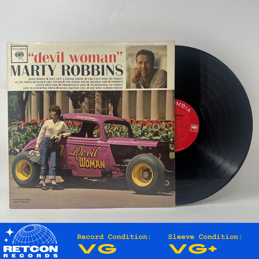 Marty Robbins : Devil Woman (LP,Album,Mono)