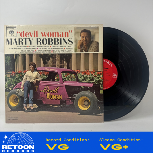 Marty Robbins : Devil Woman (LP,Album,Mono)
