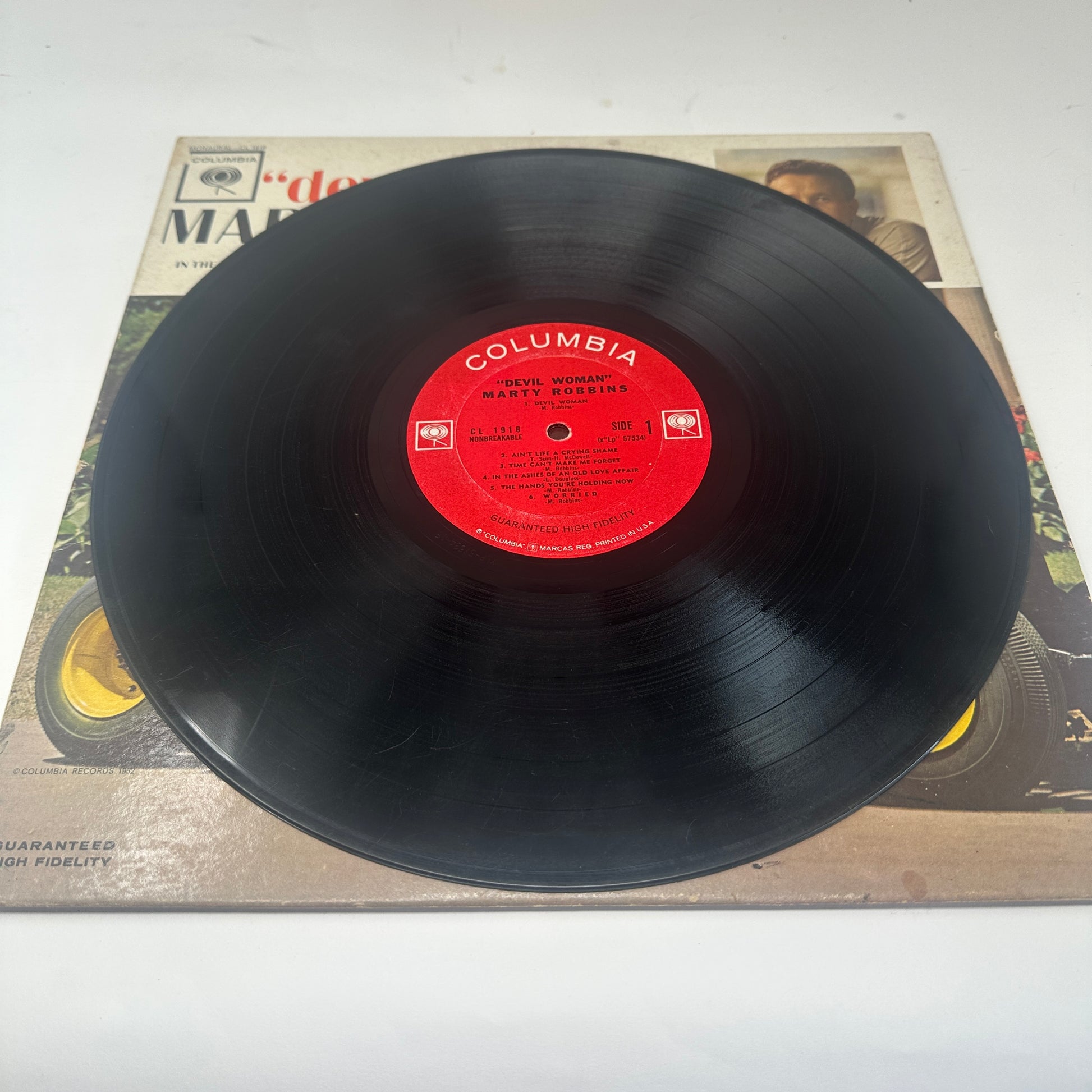 Marty Robbins : Devil Woman (LP,Album,Mono)