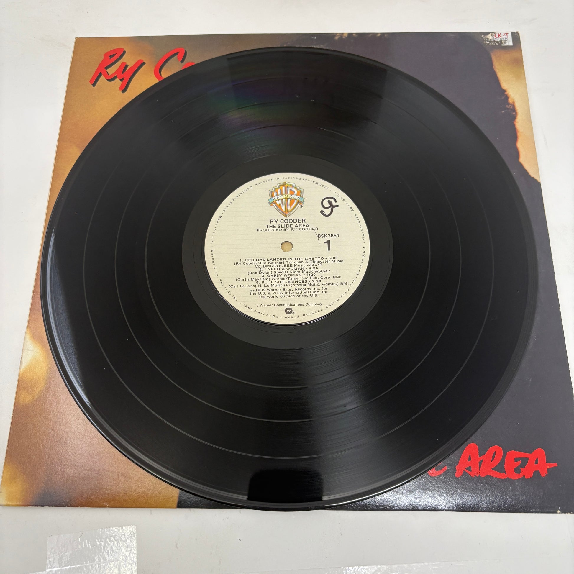 Ry Cooder : The Slide Area (LP,Album)