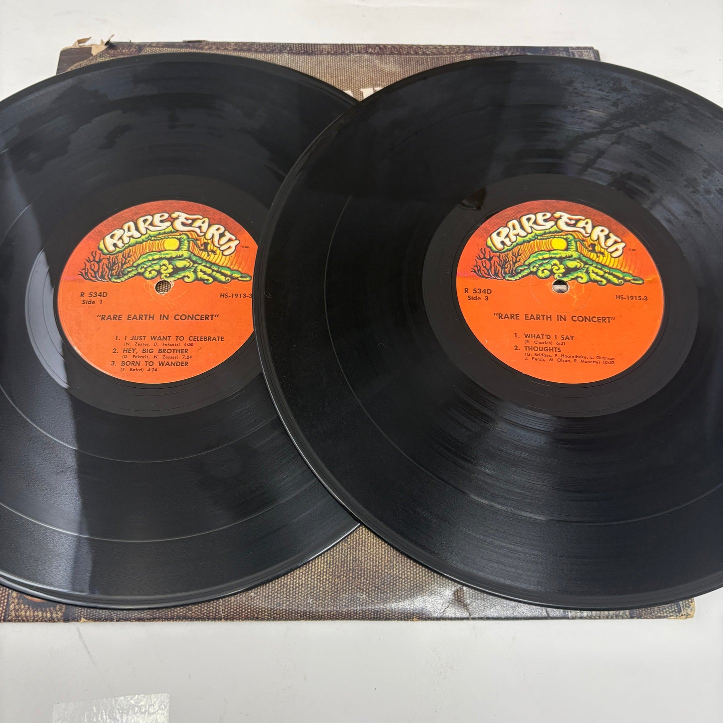 Rare Earth : Rare Earth In Concert (LP,Album,Stereo)