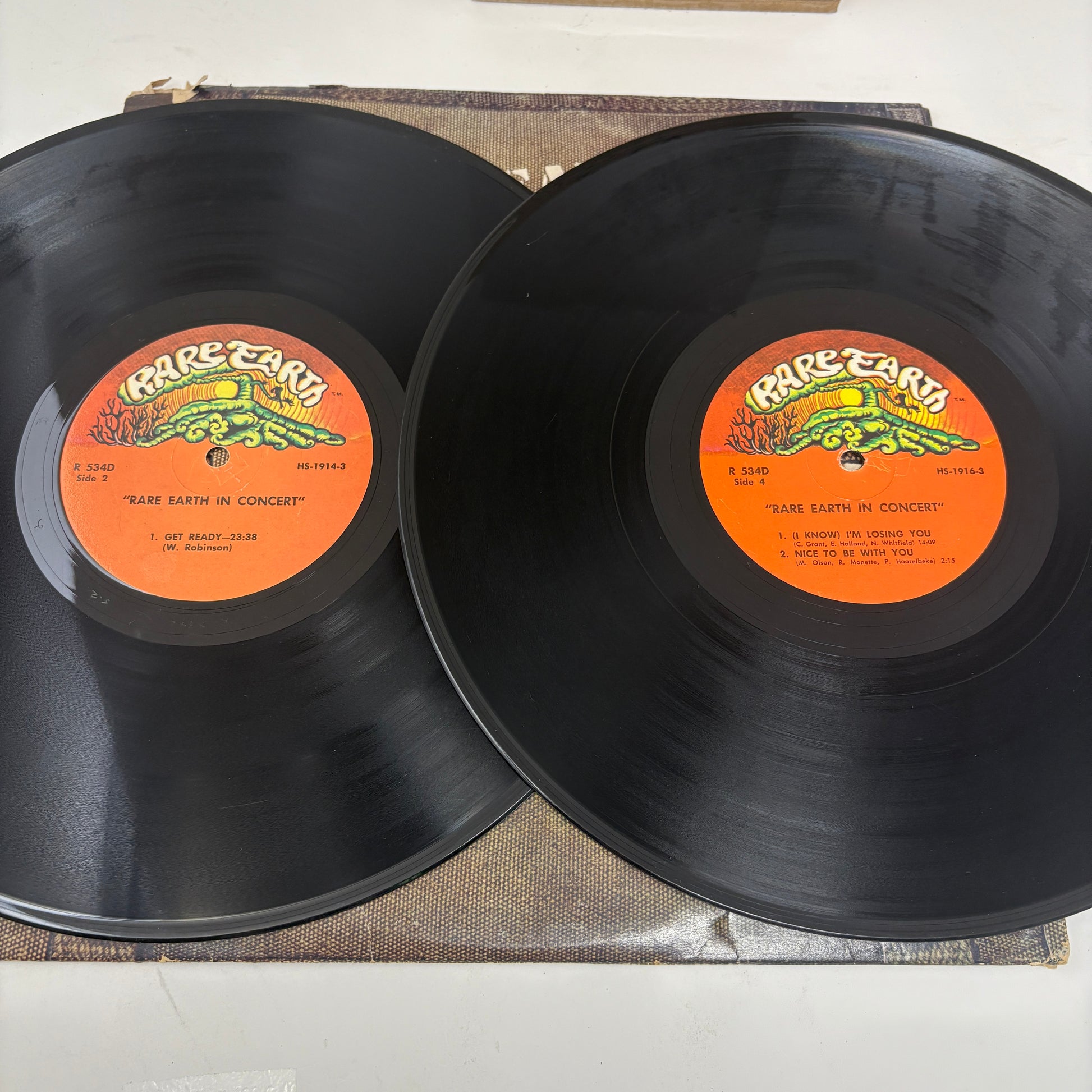 Rare Earth : Rare Earth In Concert (LP,Album,Stereo)