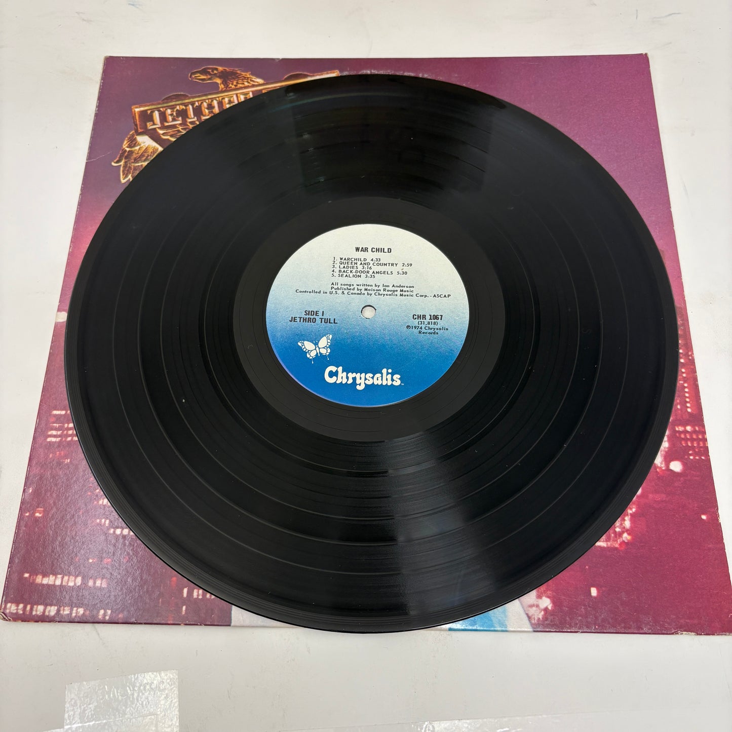 Jethro Tull : War Child (LP,Album,Reissue,Stereo)