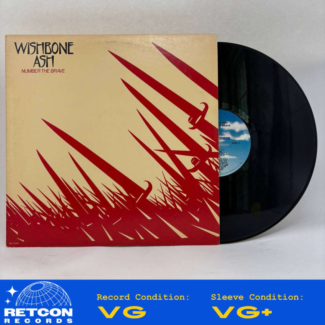 Wishbone Ash : Number The Brave (LP,Album)