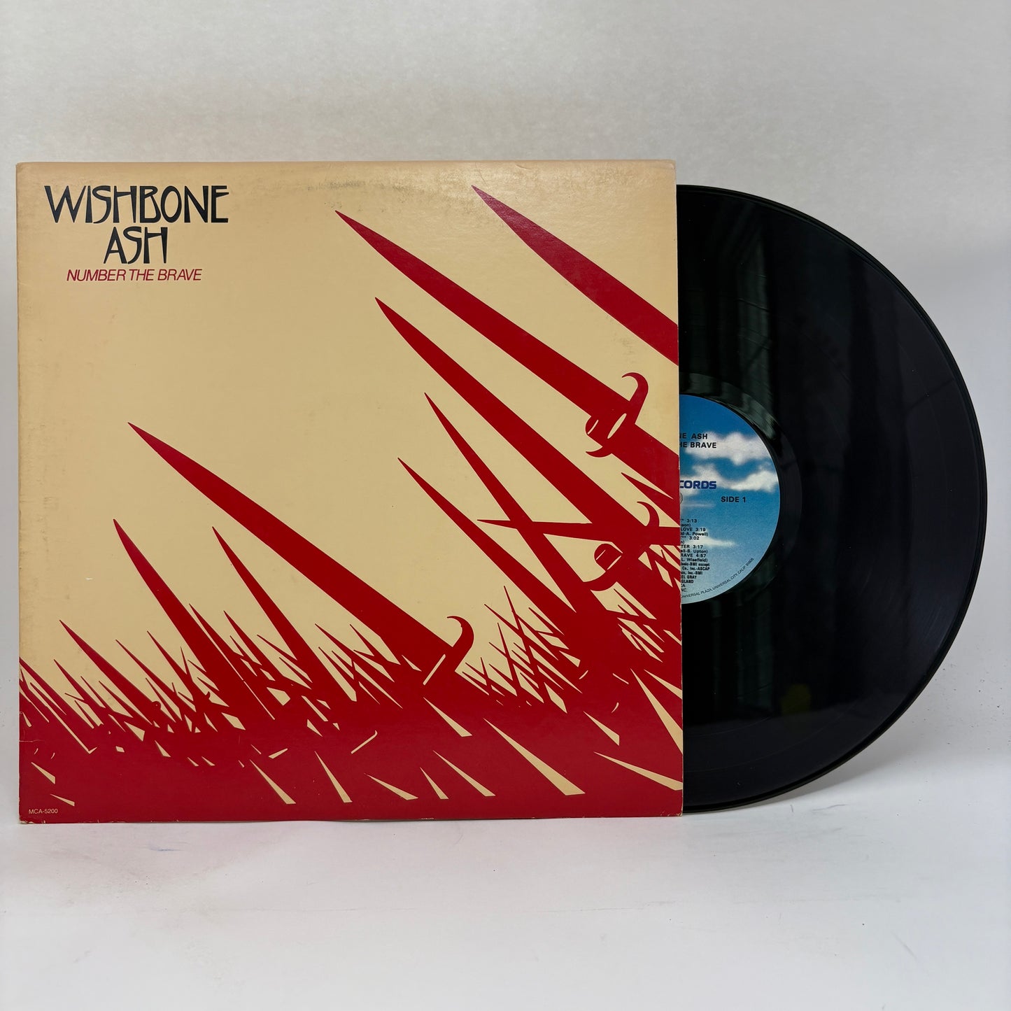 Wishbone Ash : Number The Brave (LP,Album)