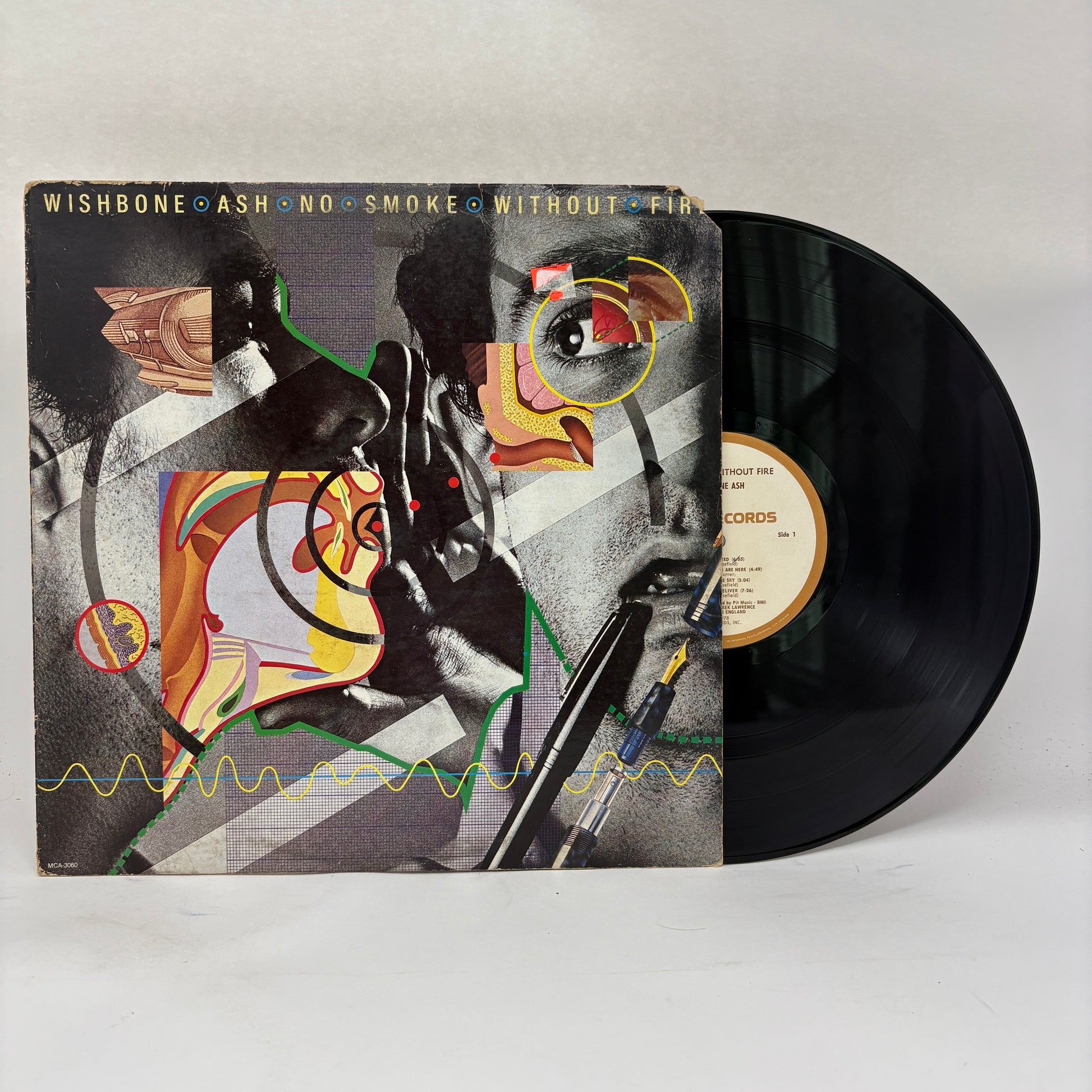 Wishbone Ash : No Smoke Without Fire (LP,Album)