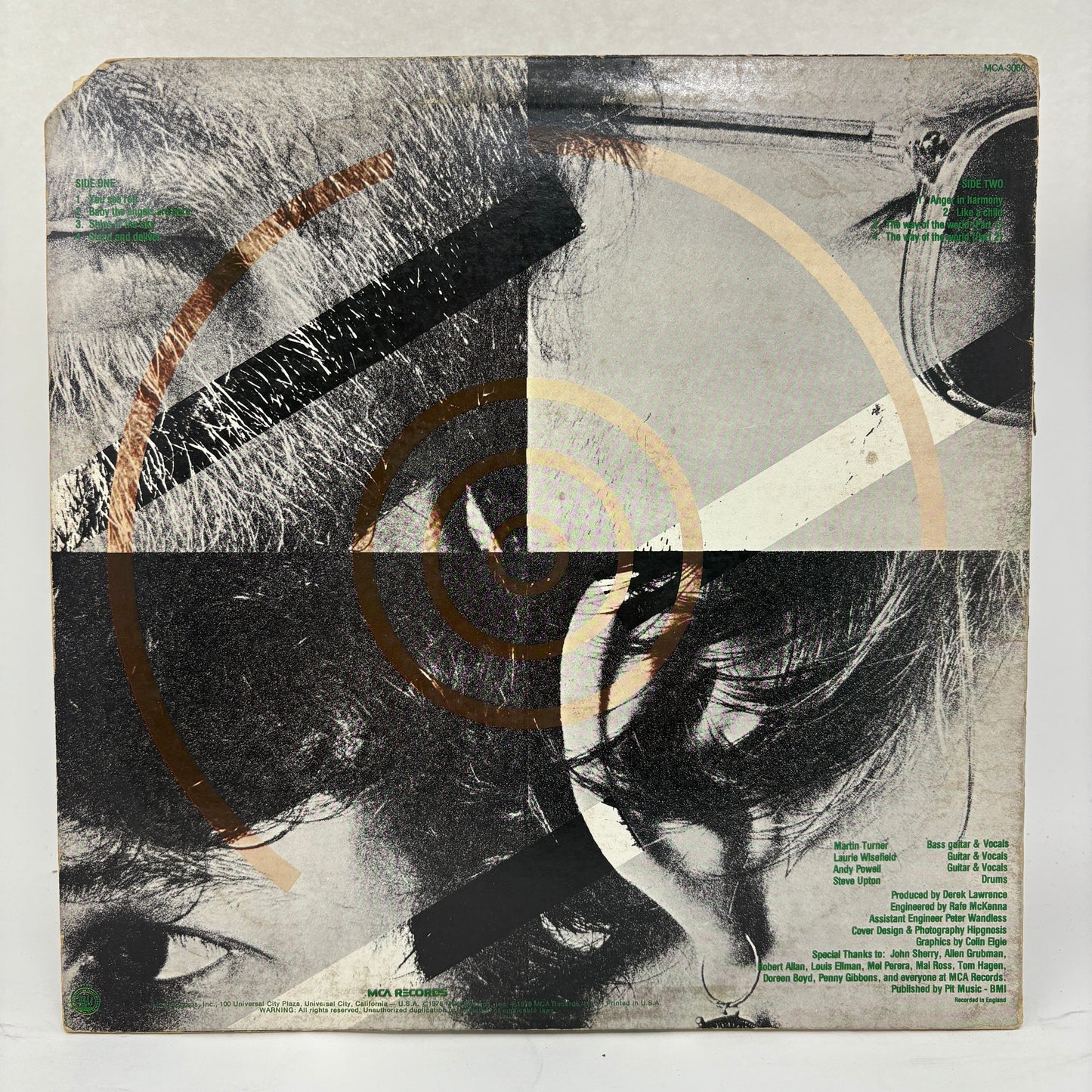 Wishbone Ash : No Smoke Without Fire (LP,Album)