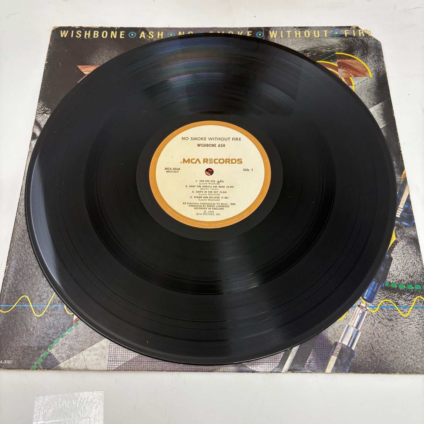 Wishbone Ash : No Smoke Without Fire (LP,Album)