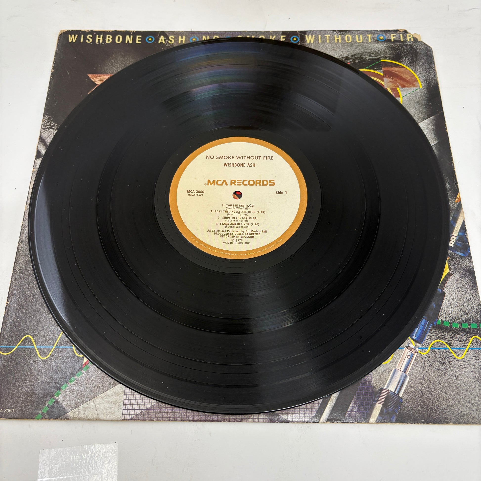 Wishbone Ash : No Smoke Without Fire (LP,Album)