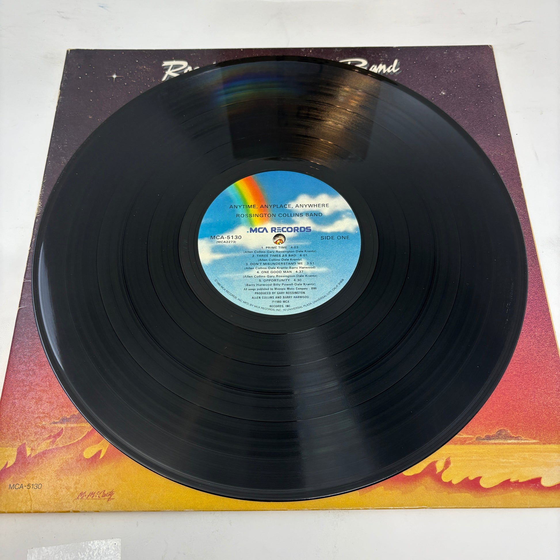 Rossington Collins Band : Anytime, Anyplace, Anywhere (LP,Album)