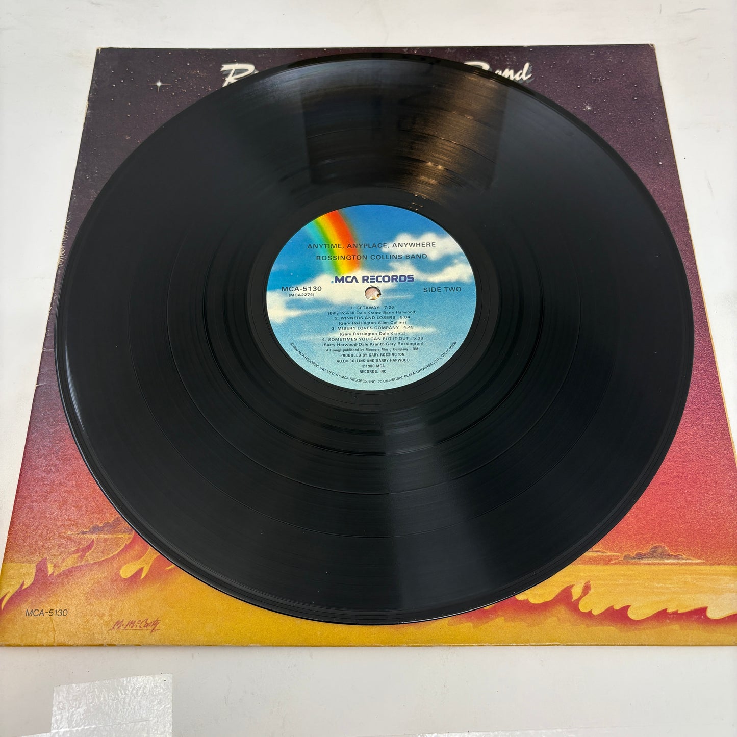 Rossington Collins Band : Anytime, Anyplace, Anywhere (LP,Album)