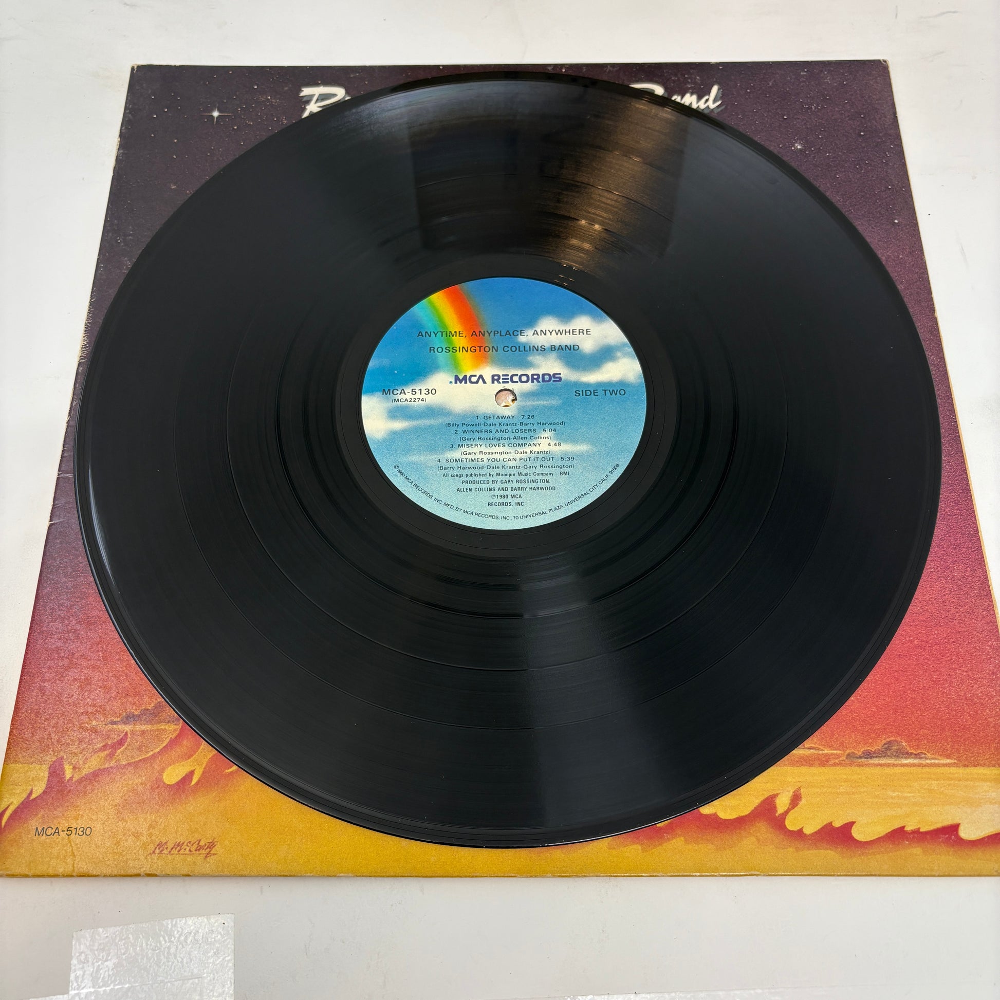 Rossington Collins Band : Anytime, Anyplace, Anywhere (LP,Album)