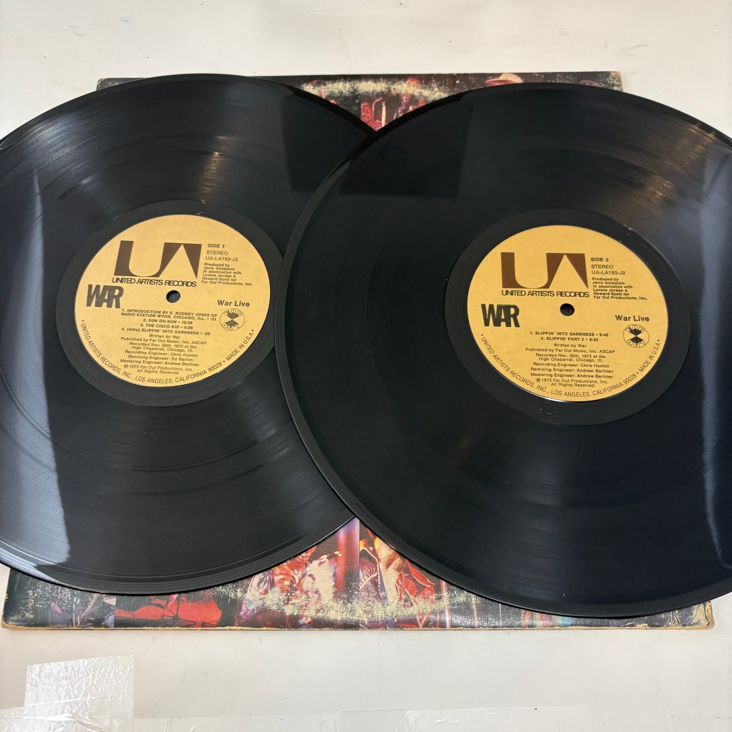 War : War Live (LP,Album)