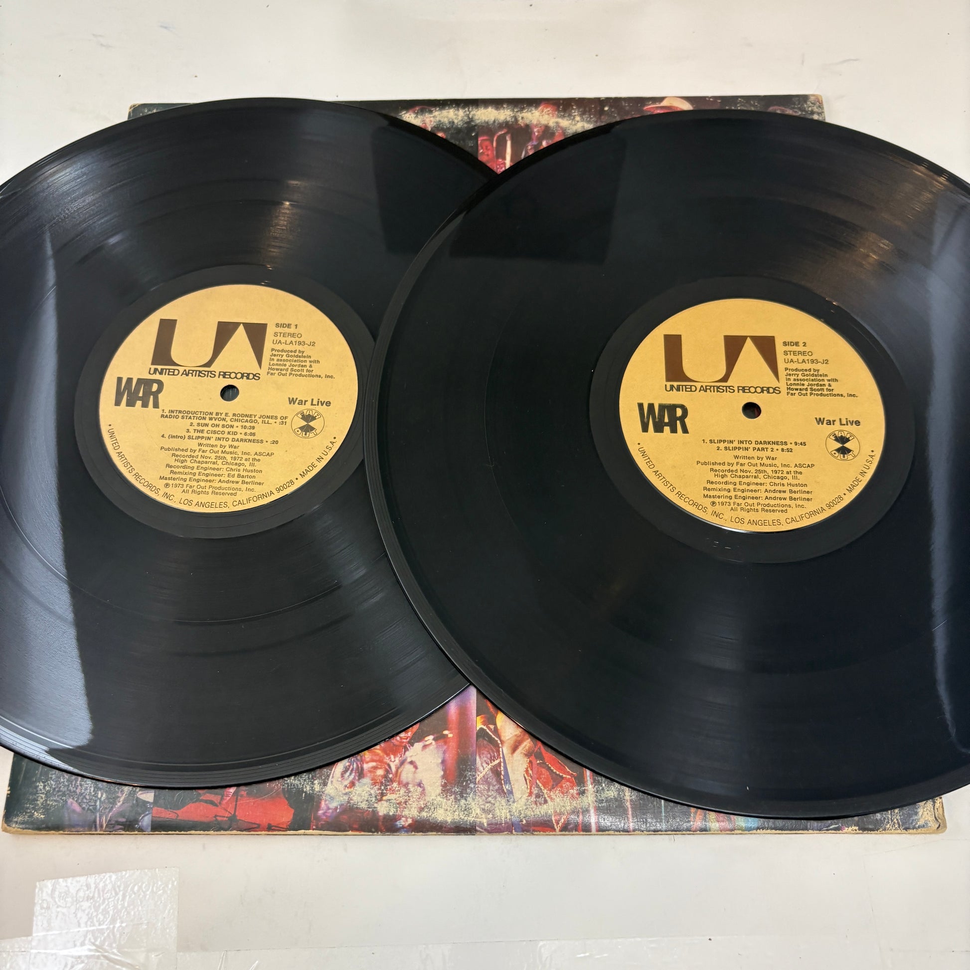 War : War Live (LP,Album)