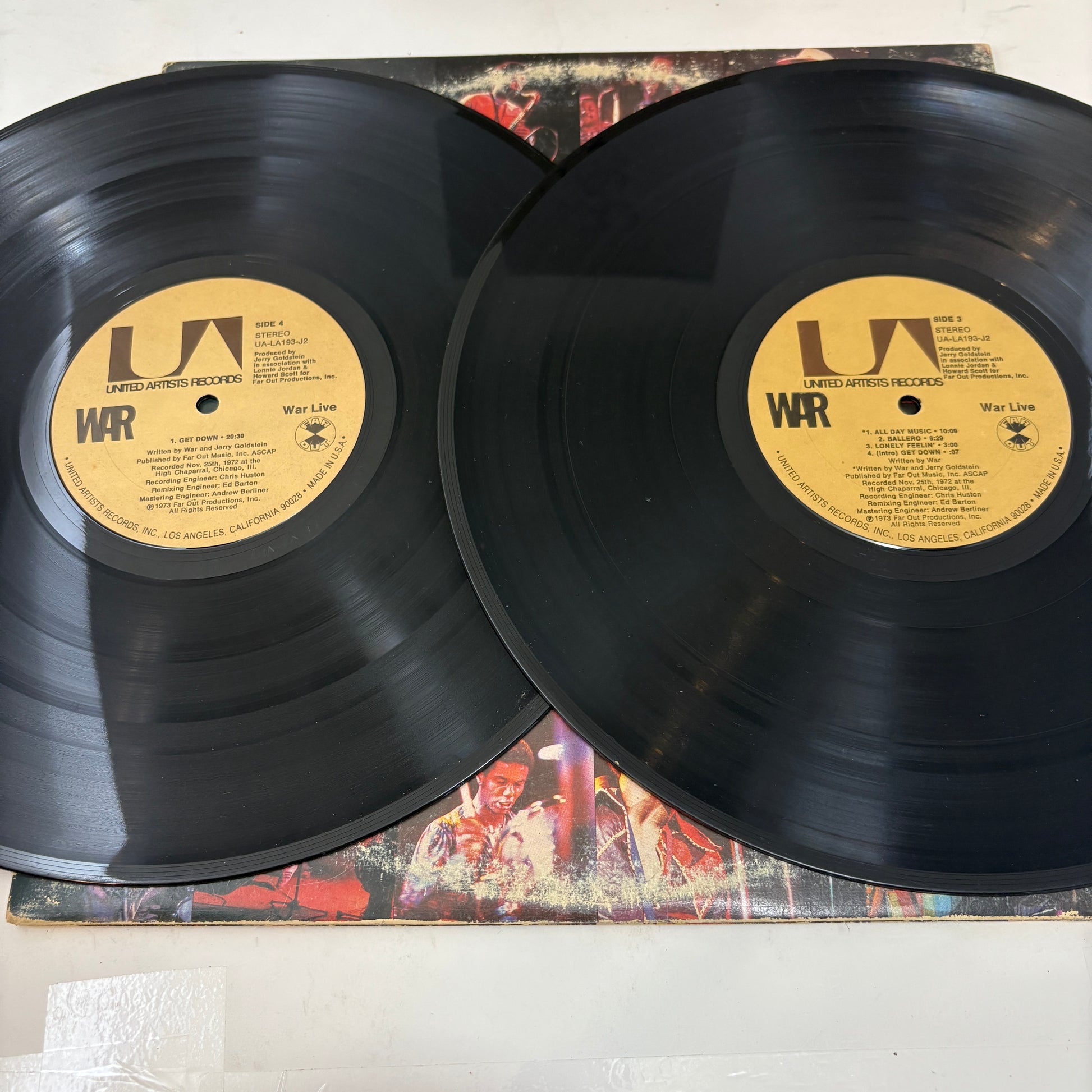 War : War Live (LP,Album)