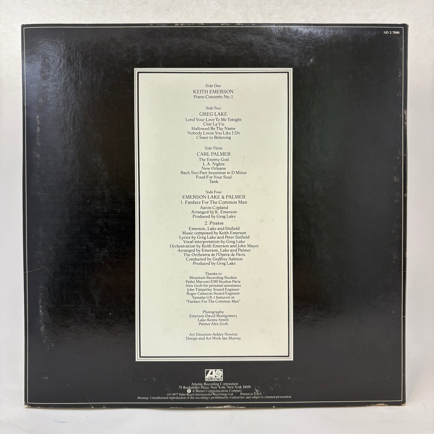 Emerson, Lake & Palmer : Works (Volume 1) (LP,Album)