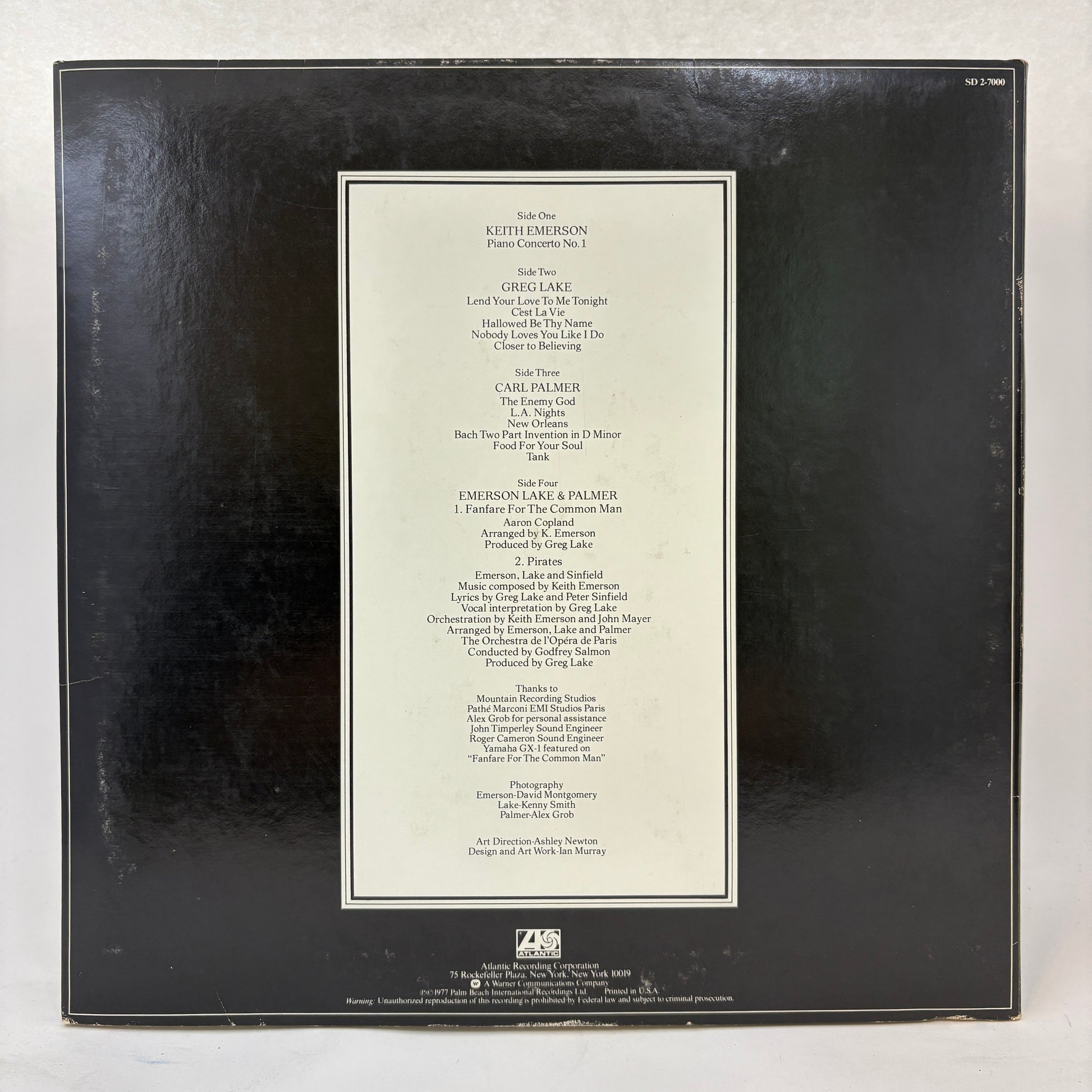 Emerson, Lake & Palmer : Works (Volume 1) (LP,Album)