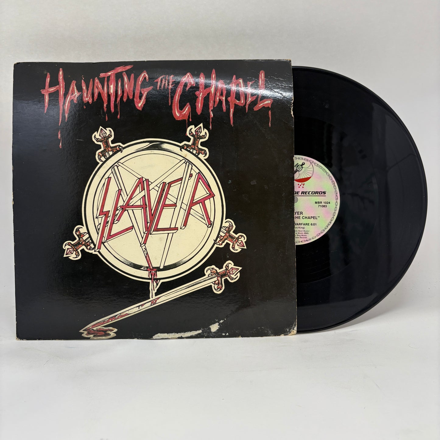 Slayer : Haunting The Chapel (12",33 ⅓ RPM,EP,Reissue)