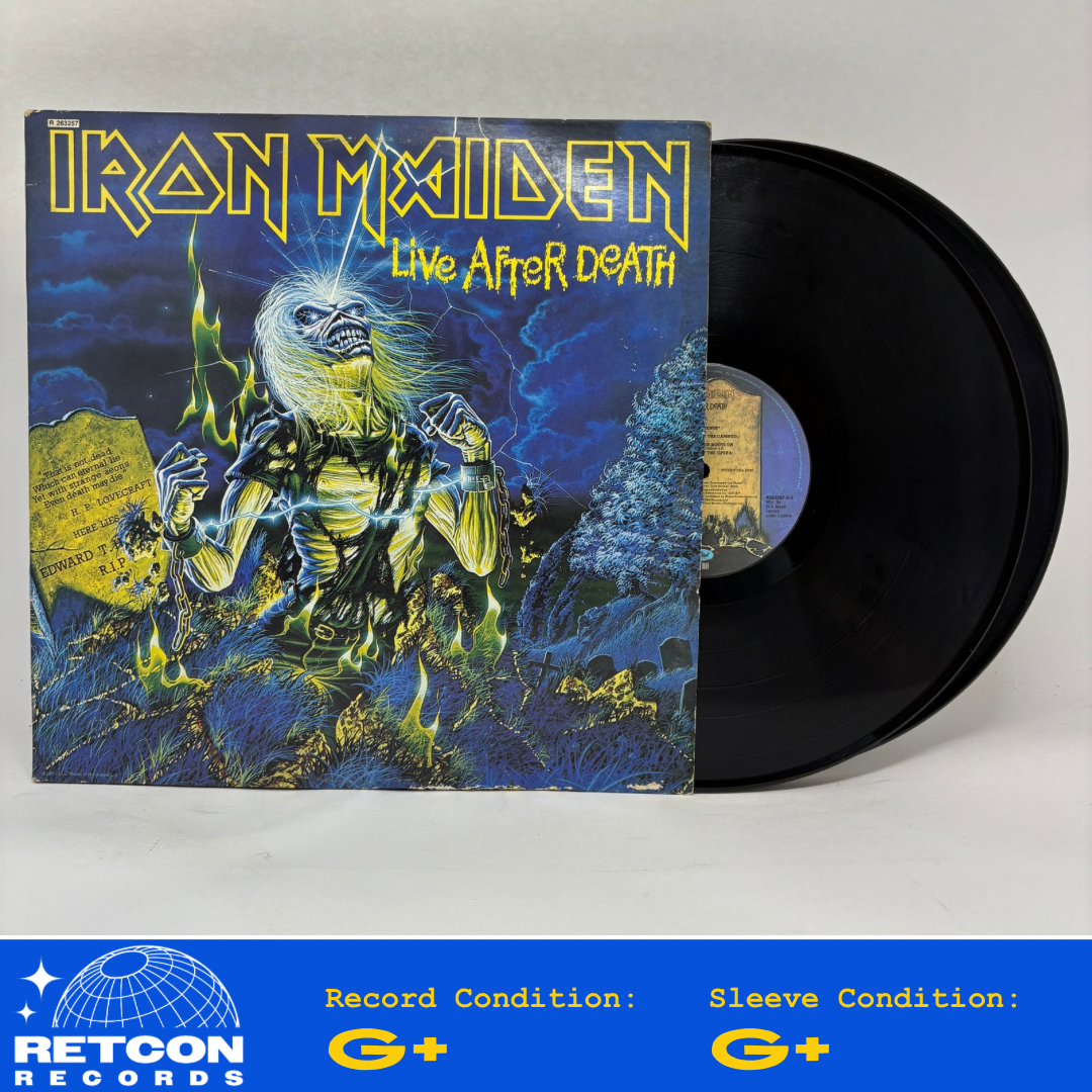 Iron Maiden : Live After Death (LP,Album,Club Edition)