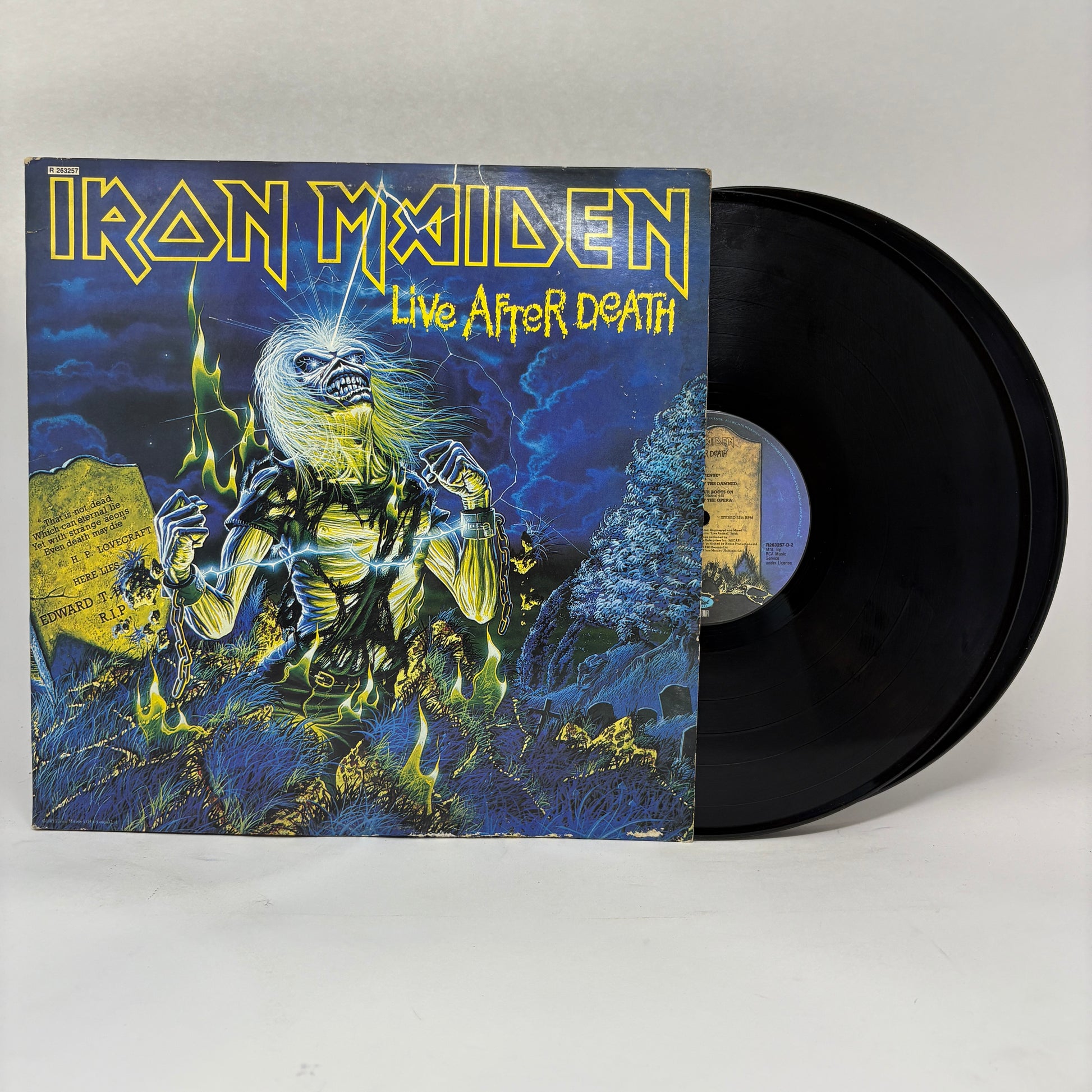 Iron Maiden : Live After Death (LP,Album,Club Edition)