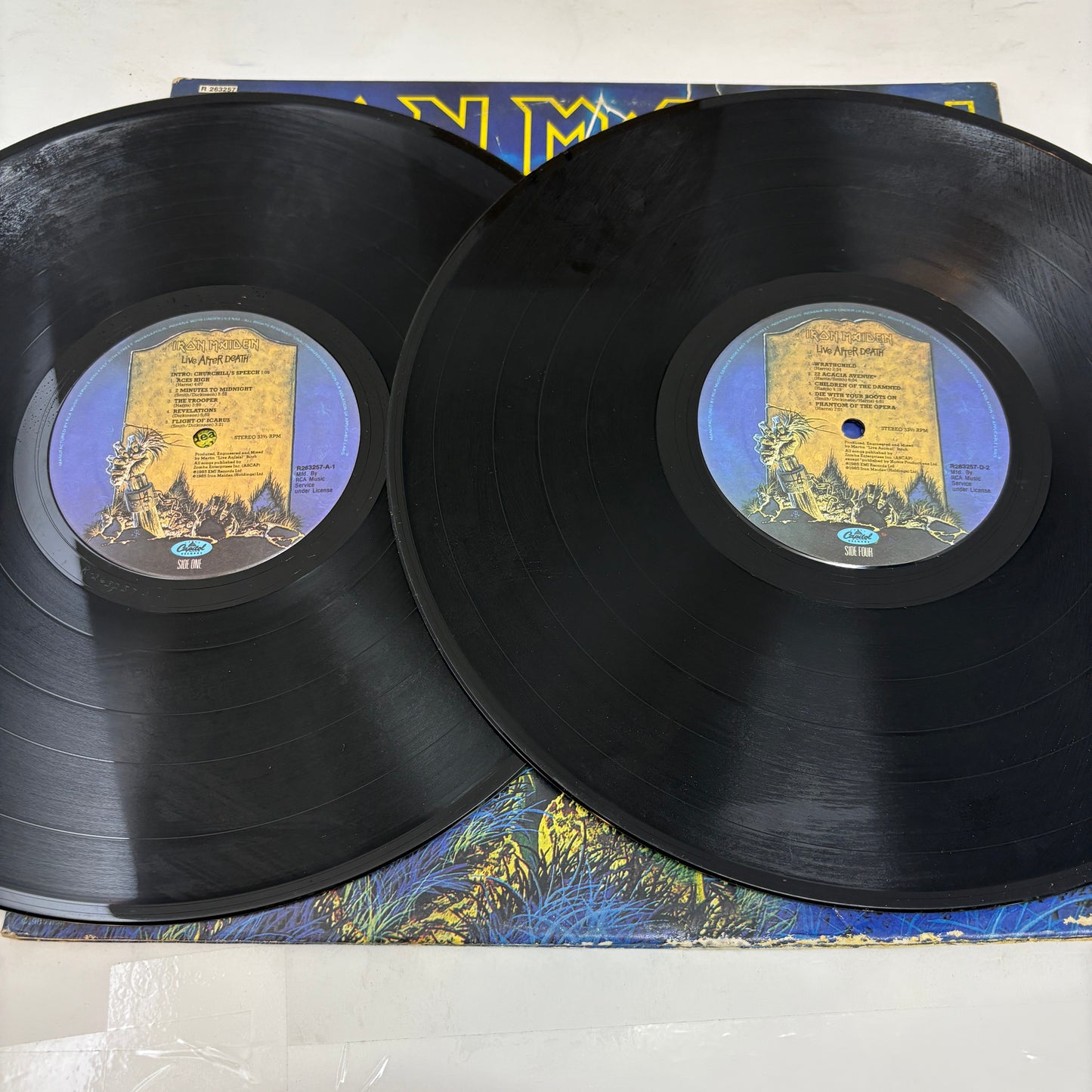 Iron Maiden : Live After Death (LP,Album,Club Edition)