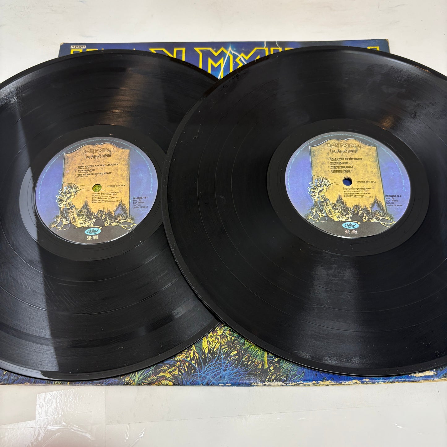 Iron Maiden : Live After Death (LP,Album,Club Edition)