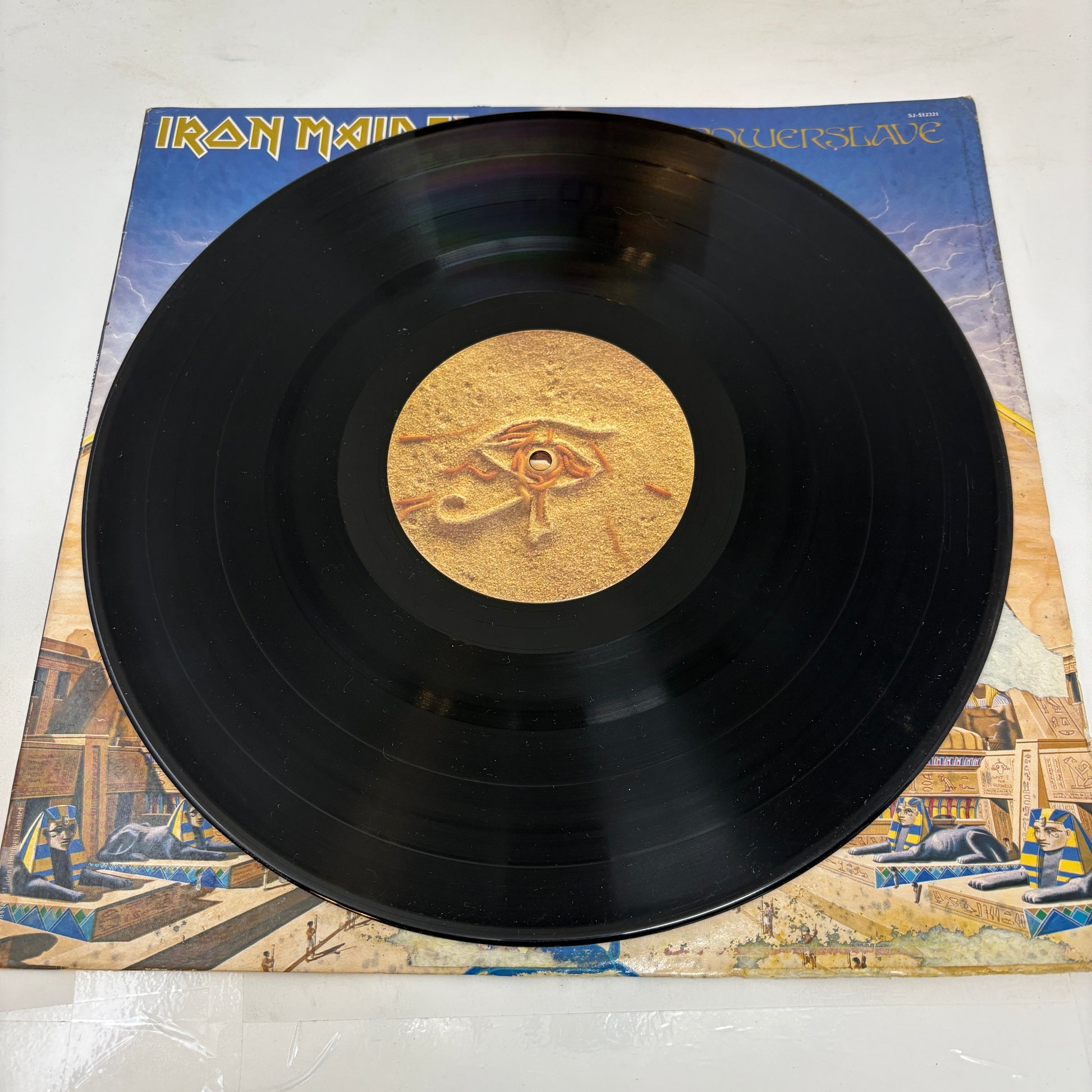 Iron Maiden : Powerslave (LP,Album,Club Edition)
