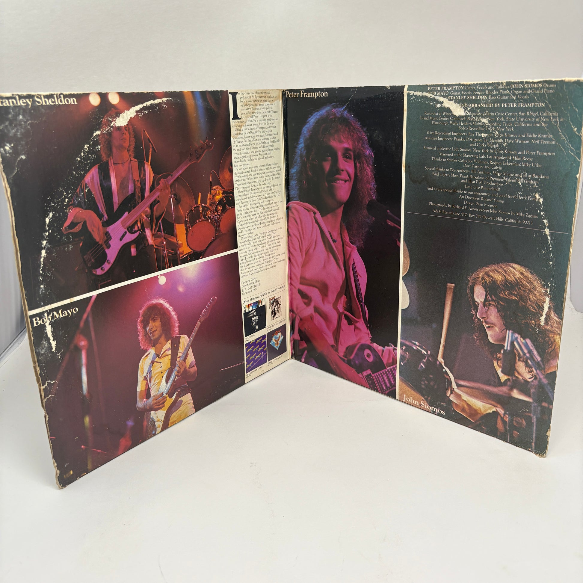 Peter Frampton : Frampton Comes Alive! (LP,Album,Stereo)