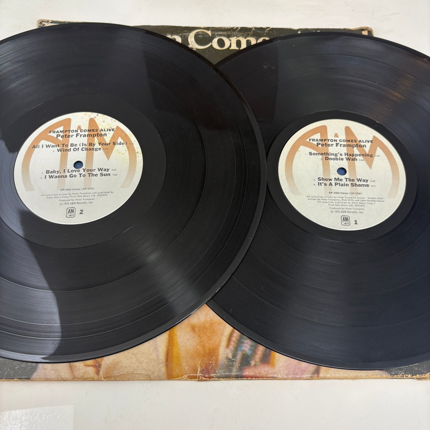 Peter Frampton : Frampton Comes Alive! (LP,Album,Stereo)