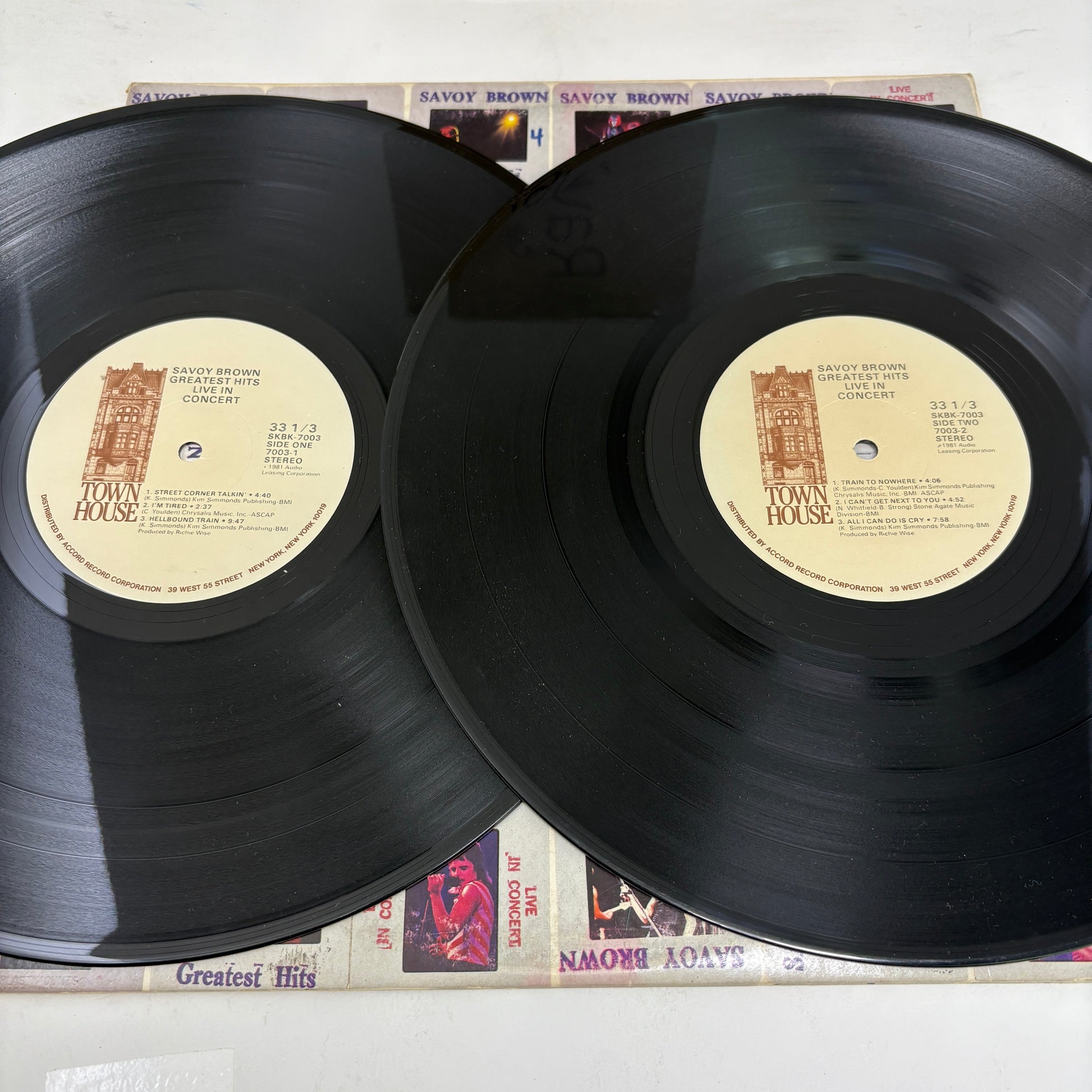 Savoy Brown : Greatest Hits Live In Concert (LP,Album)