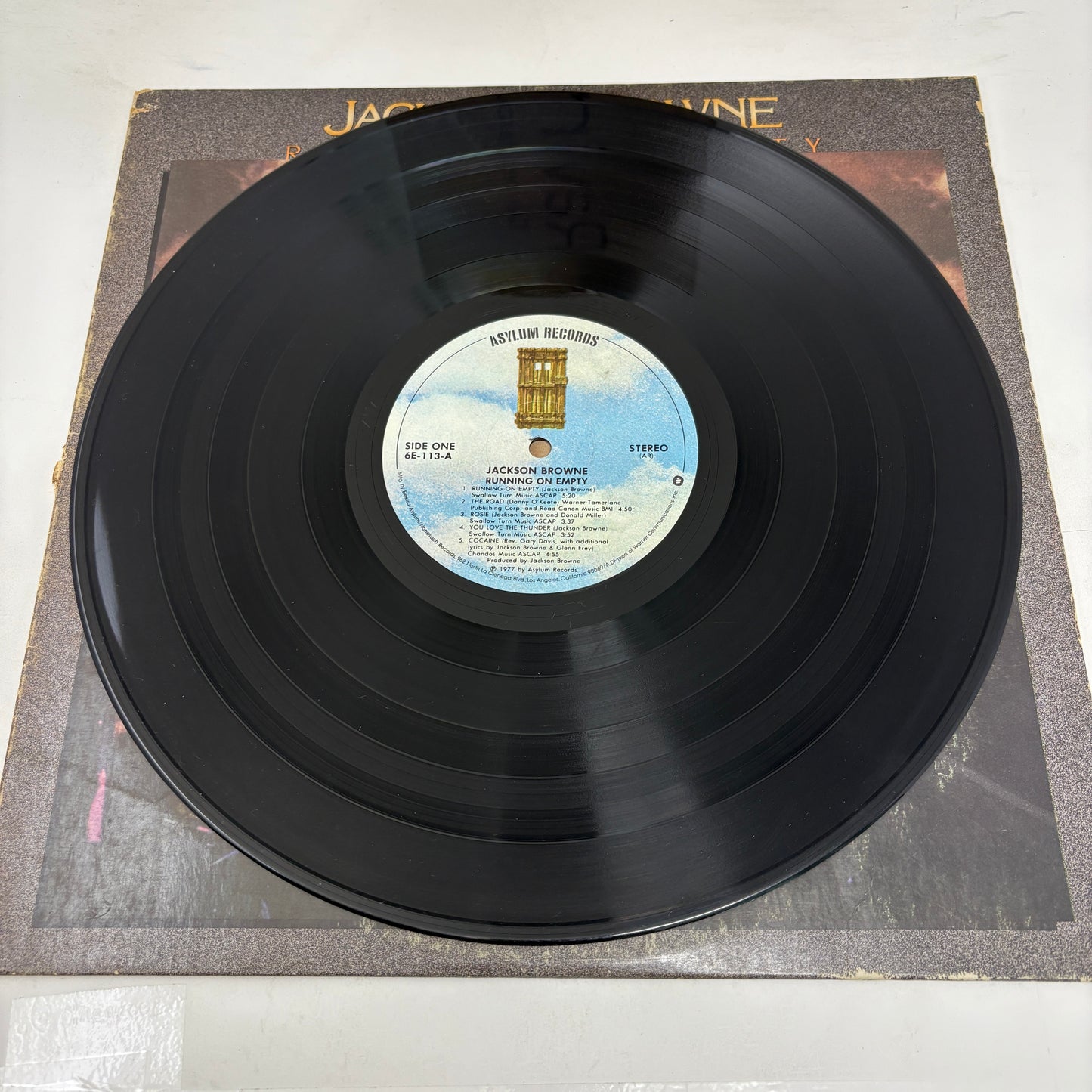 Jackson Browne : Running On Empty (LP,Album,Repress)