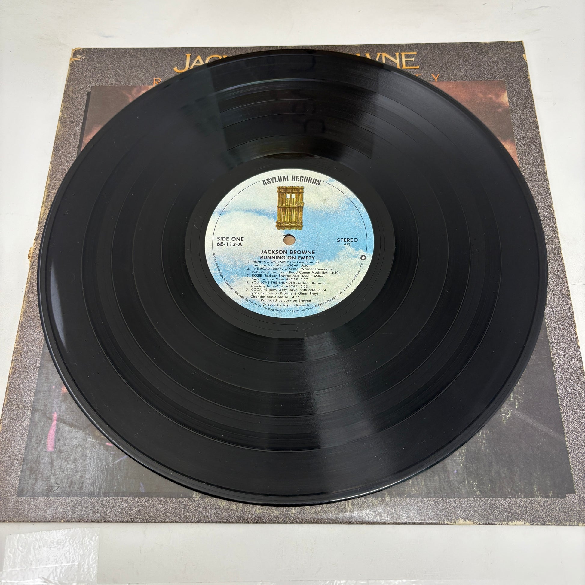 Jackson Browne : Running On Empty (LP,Album,Repress)