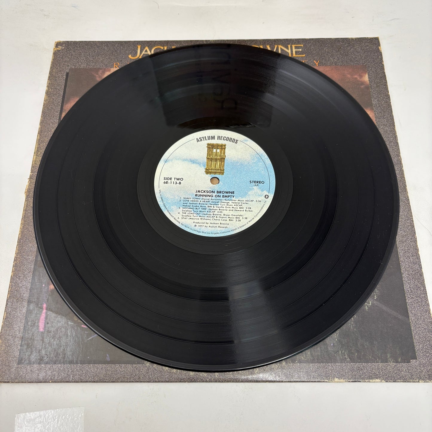 Jackson Browne : Running On Empty (LP,Album,Repress)