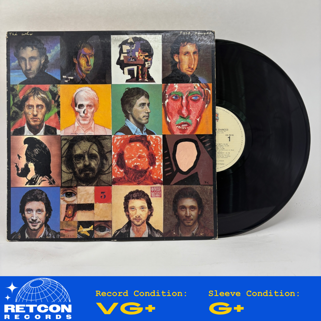 The Who : Face Dances (LP,Album)