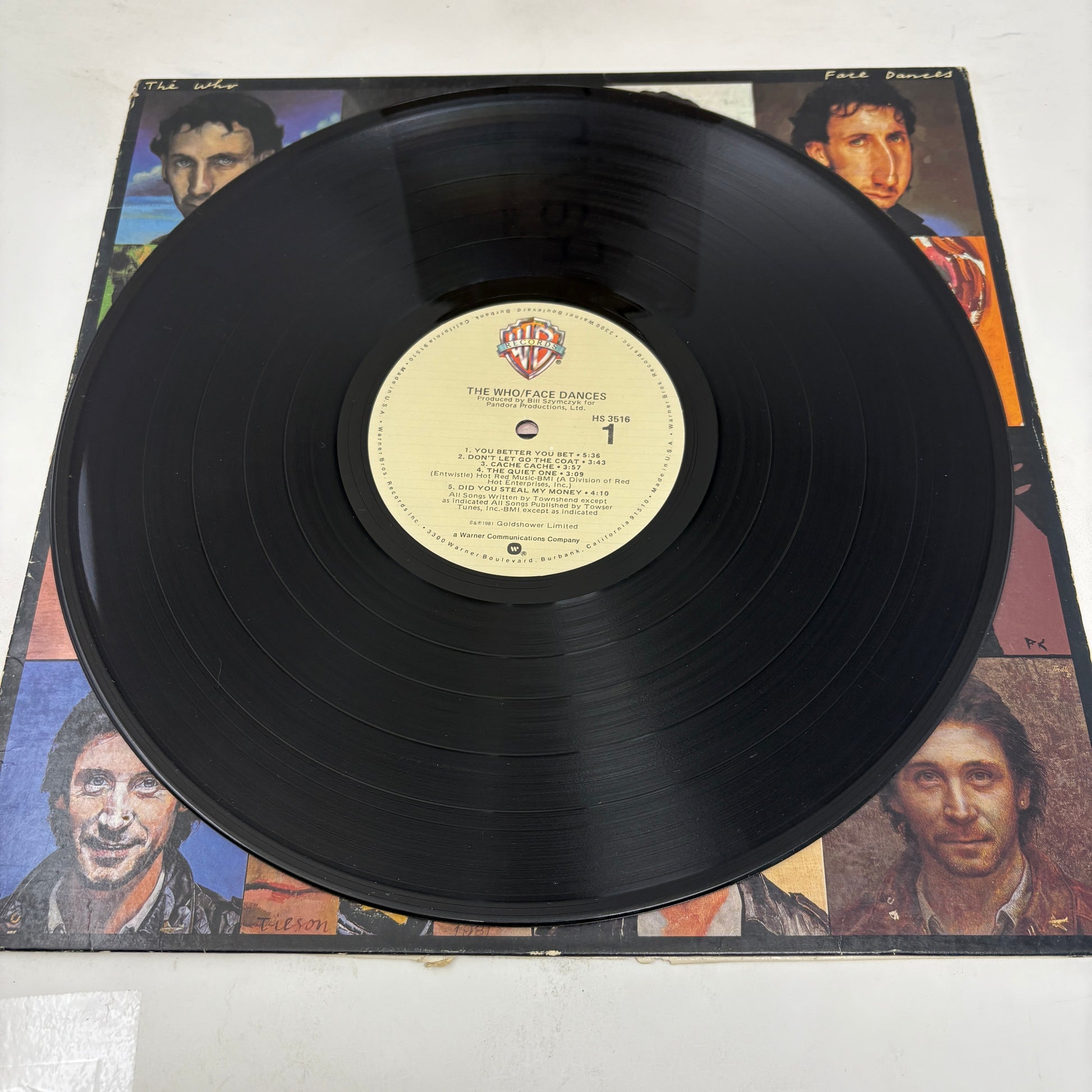 The Who : Face Dances (LP,Album)