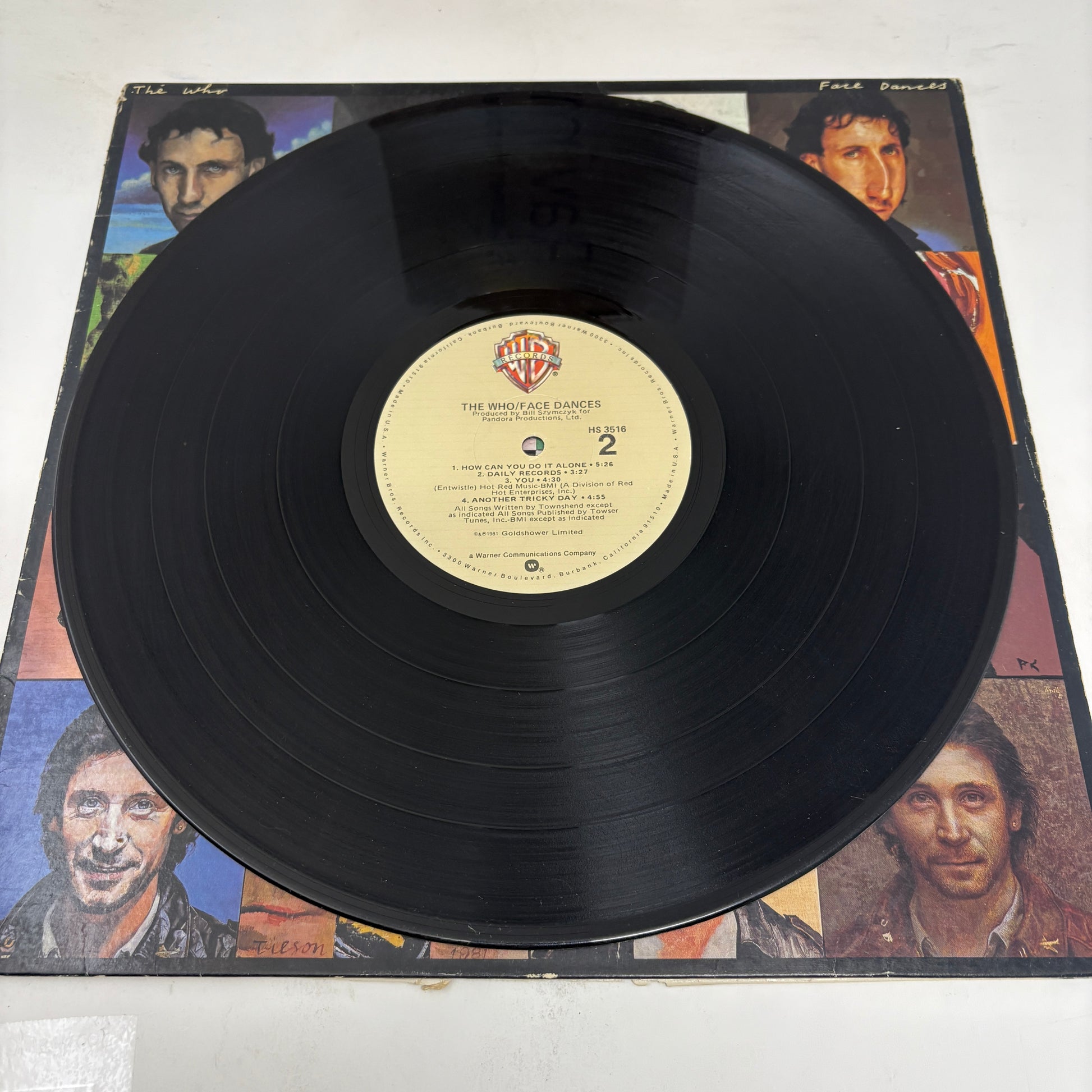 The Who : Face Dances (LP,Album)