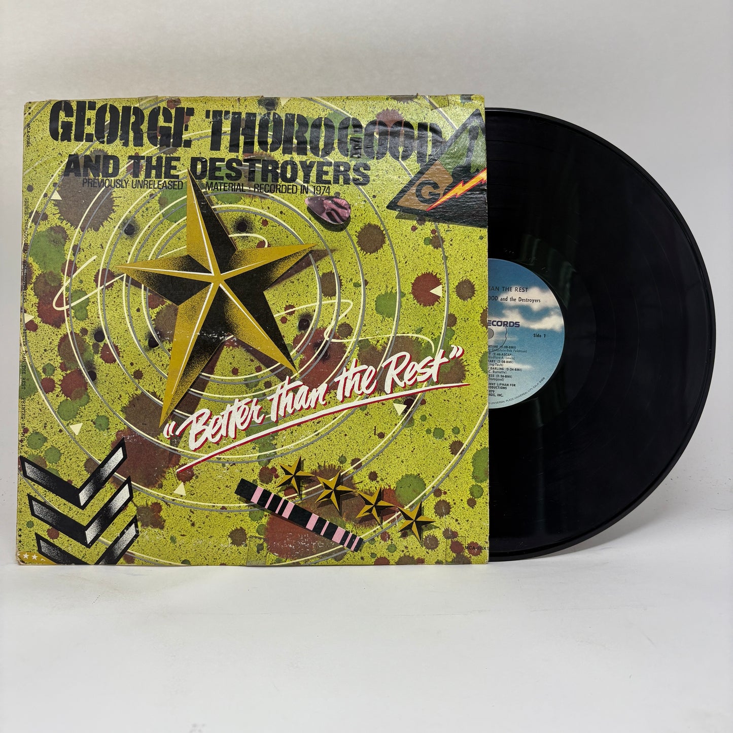 George Thorogood & The Destroyers : Better Than The Rest (LP,Album,Reissue)