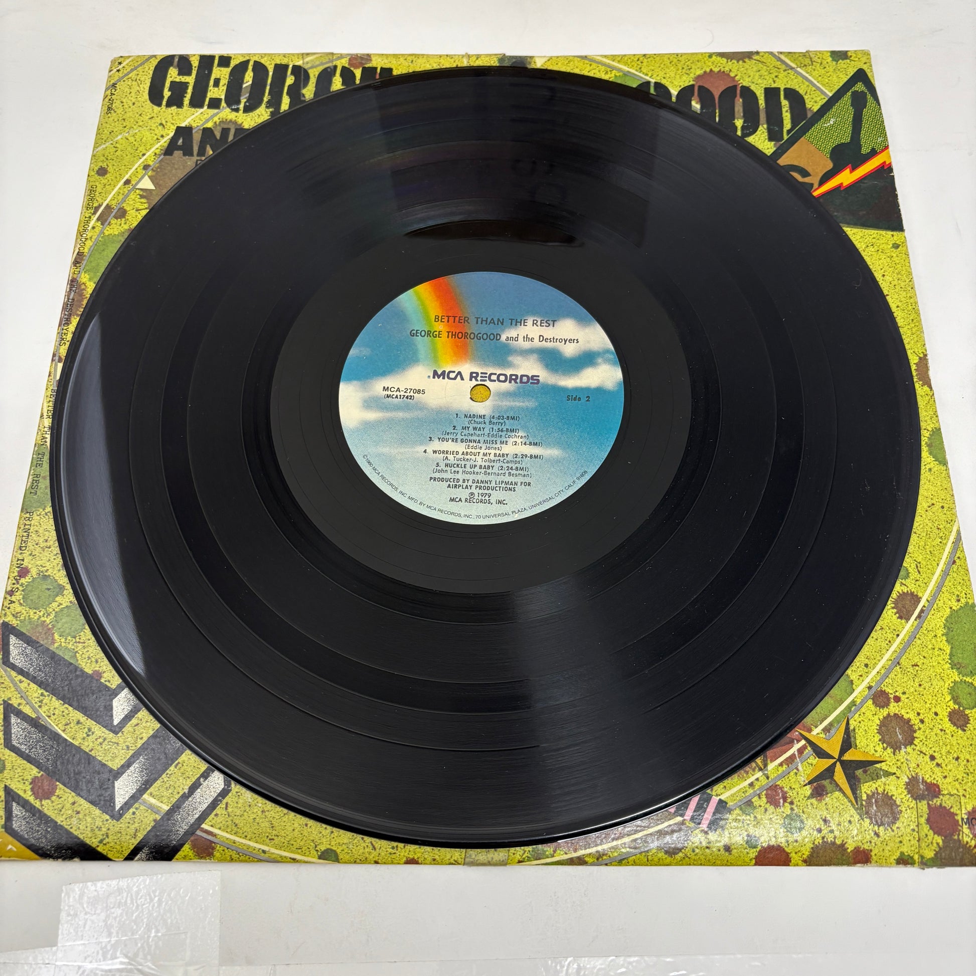 George Thorogood & The Destroyers : Better Than The Rest (LP,Album,Reissue)