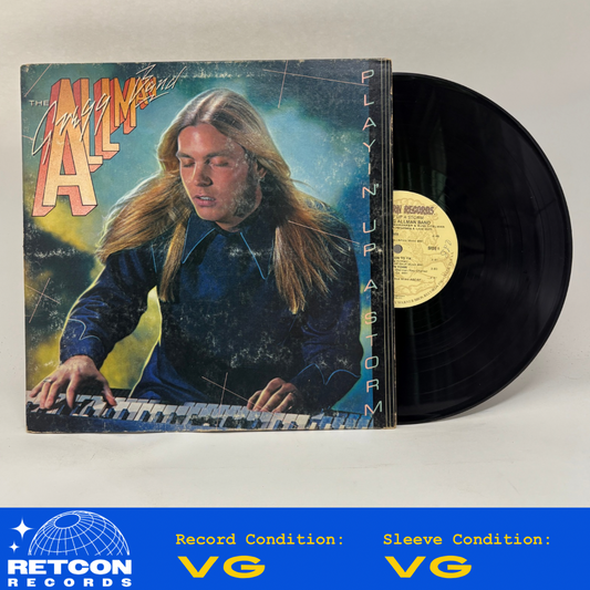 The Gregg Allman Band : Playin' Up A Storm (LP,Album)