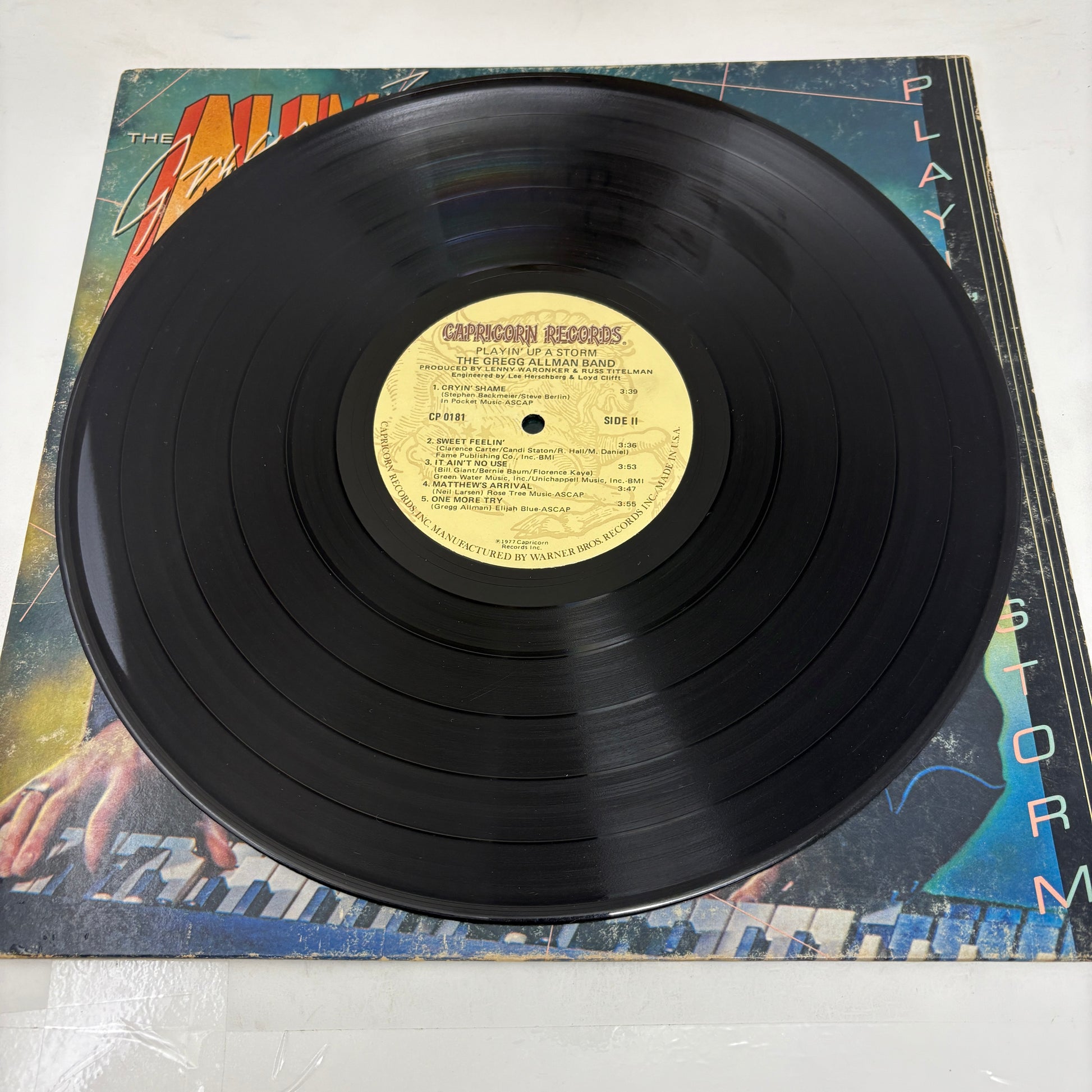 The Gregg Allman Band : Playin' Up A Storm (LP,Album)