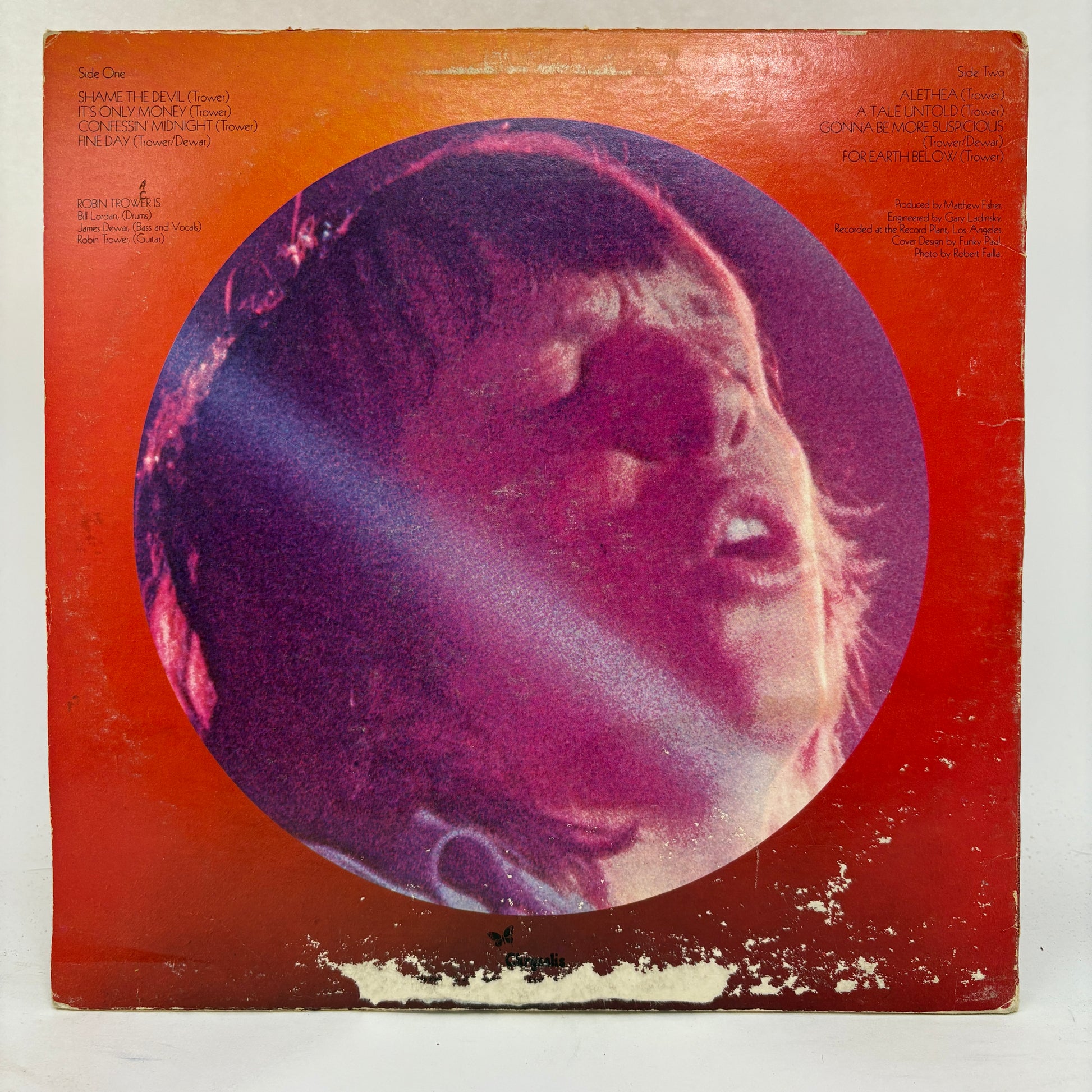 Robin Trower : For Earth Below (LP,Album)