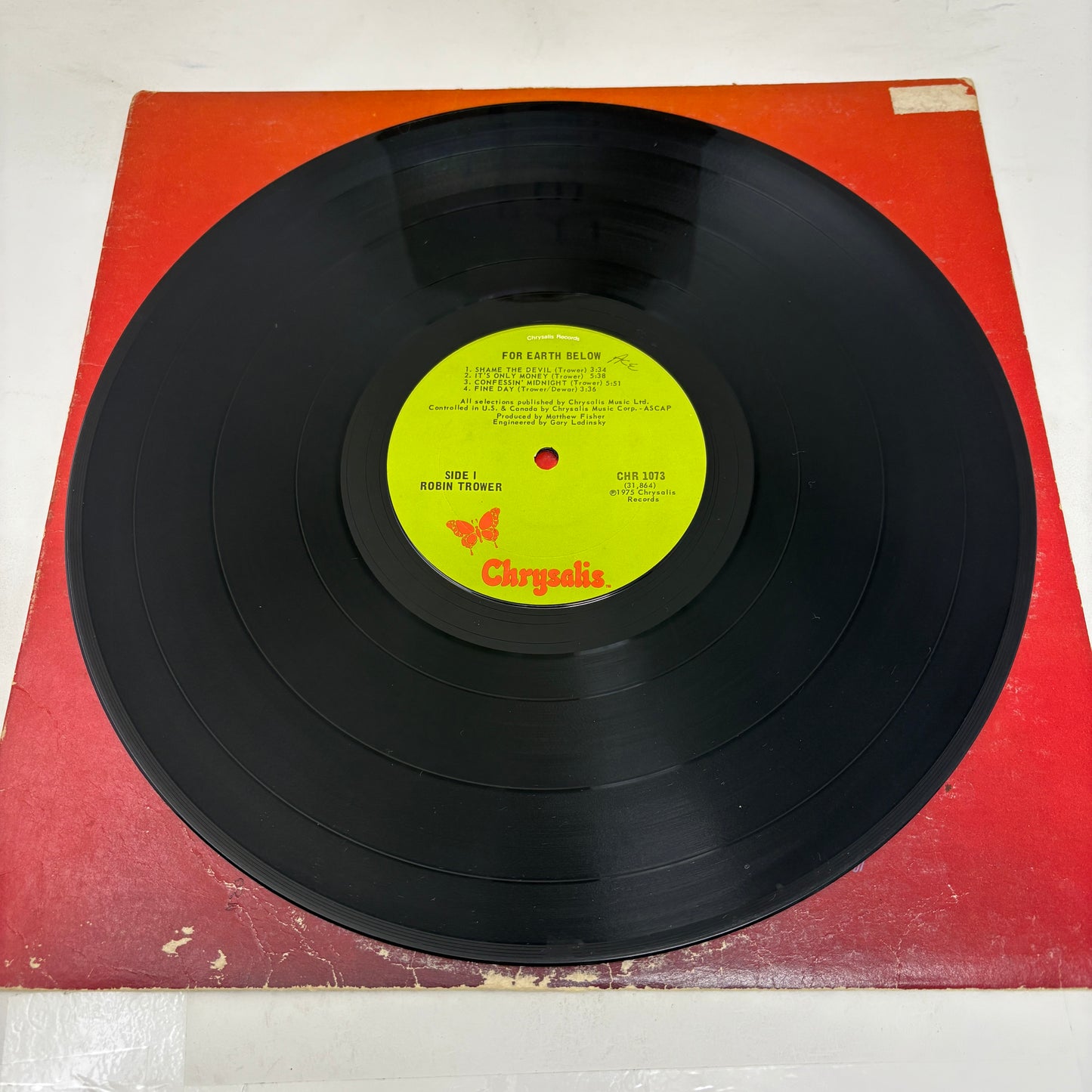 Robin Trower : For Earth Below (LP,Album)